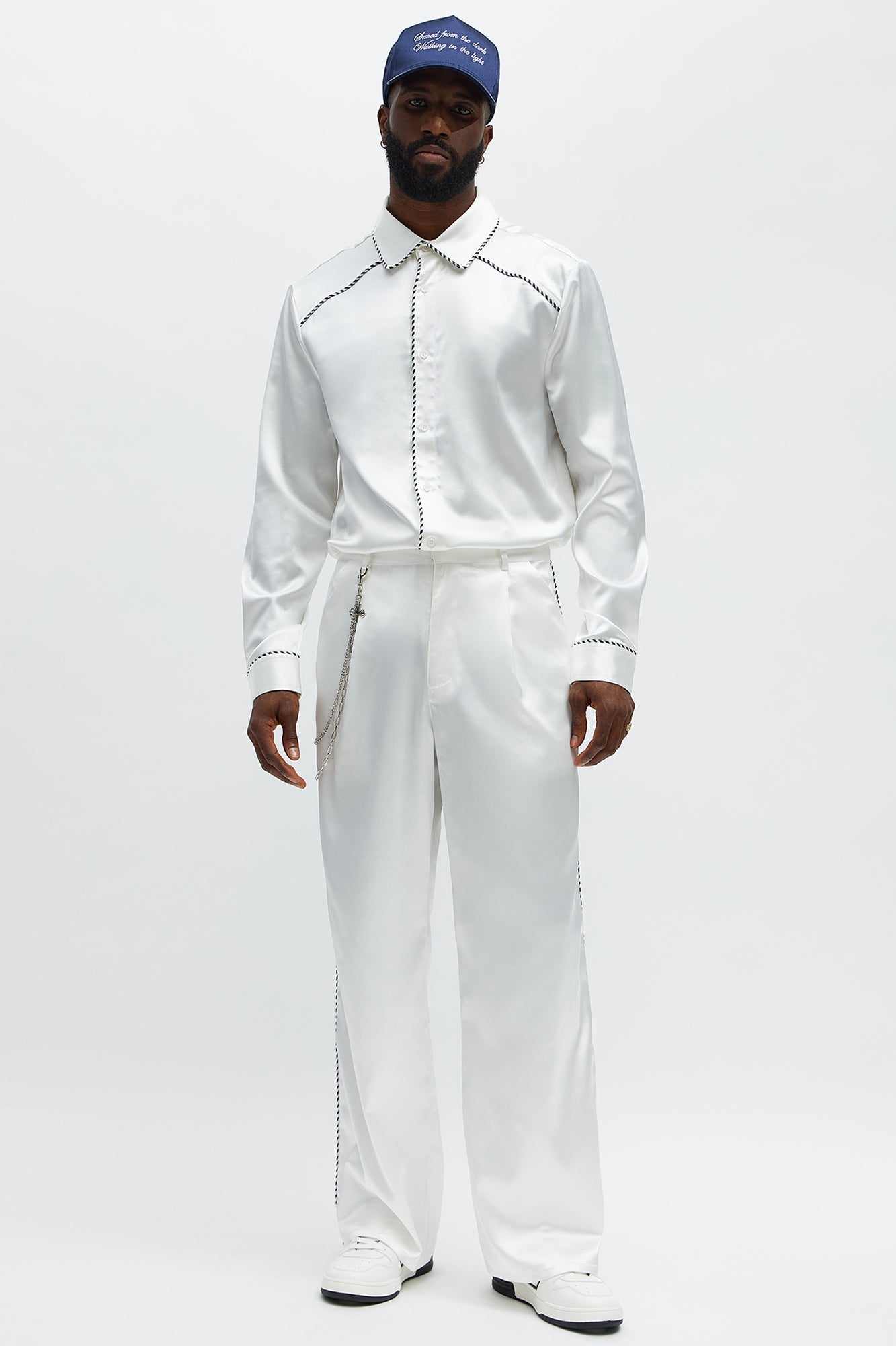 Luxe Button Up Shirt - White