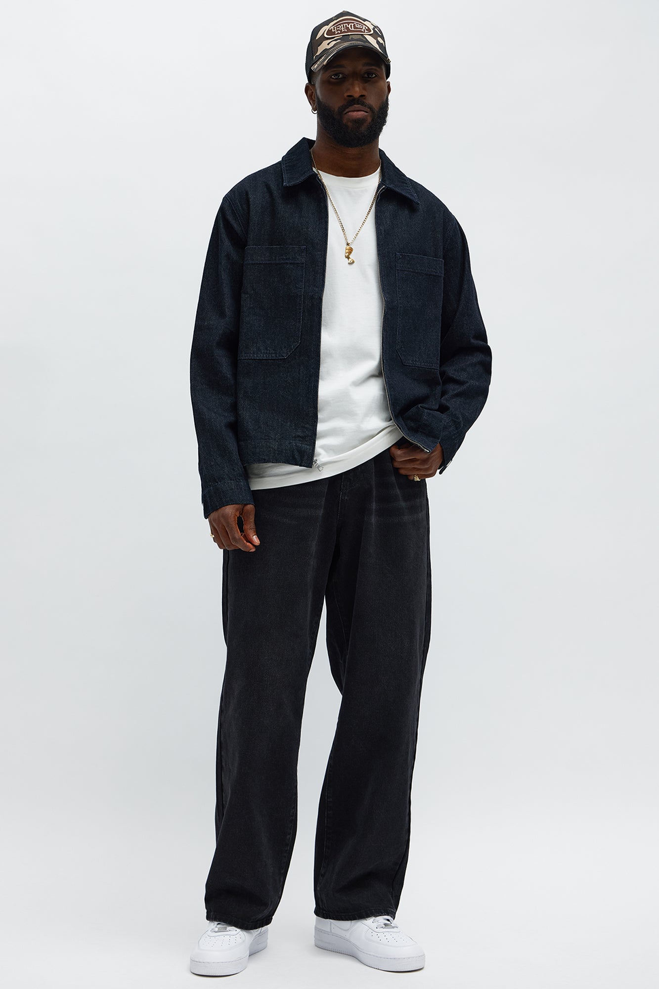 Midnight Rider Work Denim Jacket - Indigo