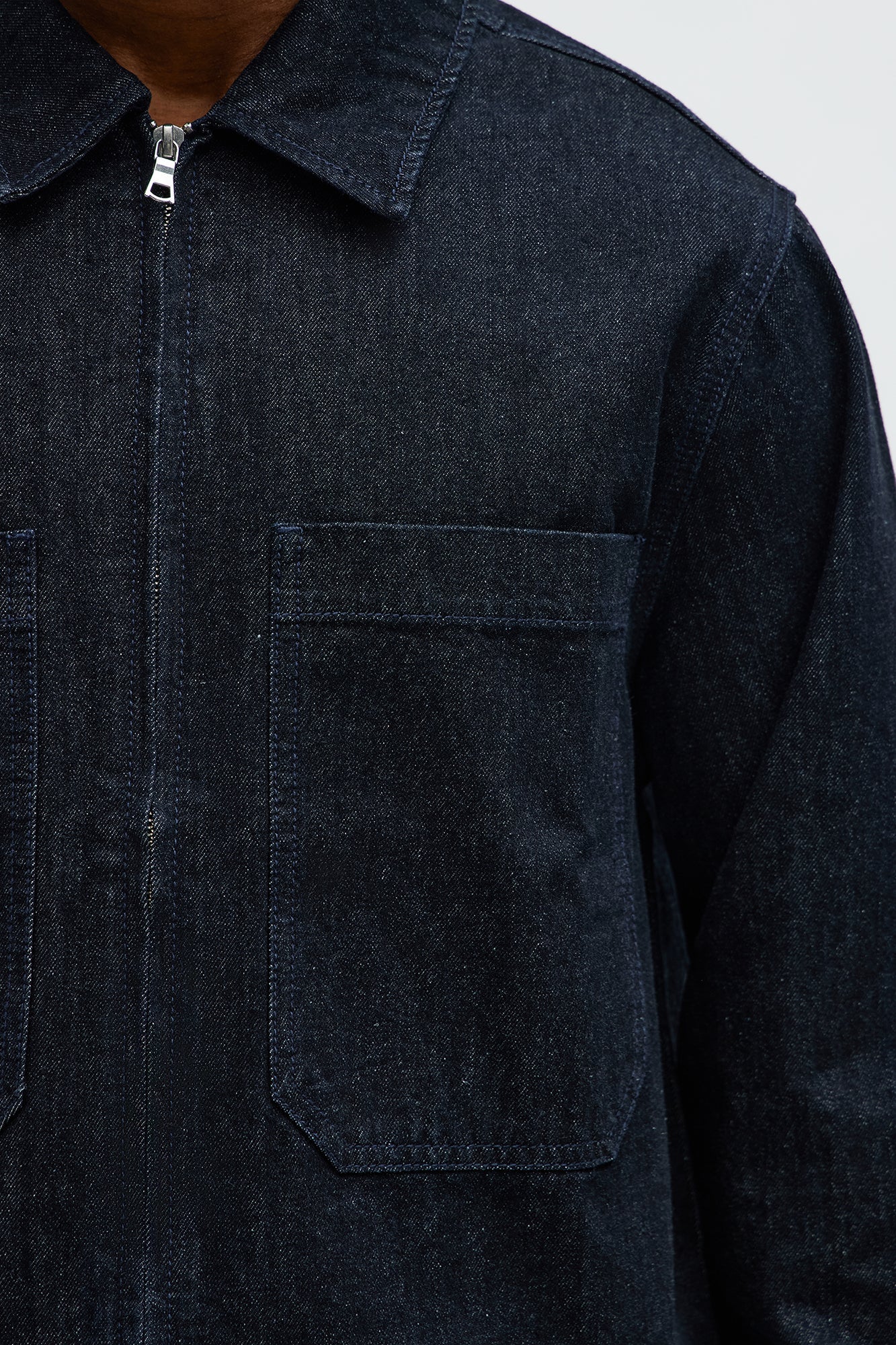 Midnight Rider Work Denim Jacket - Indigo