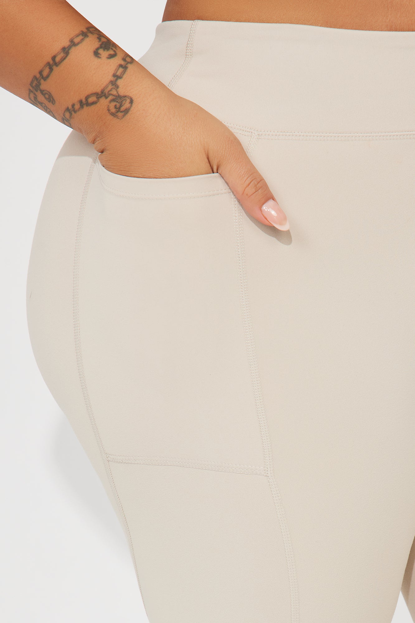 Hill Hiker Super Soft Active Legging - Taupe