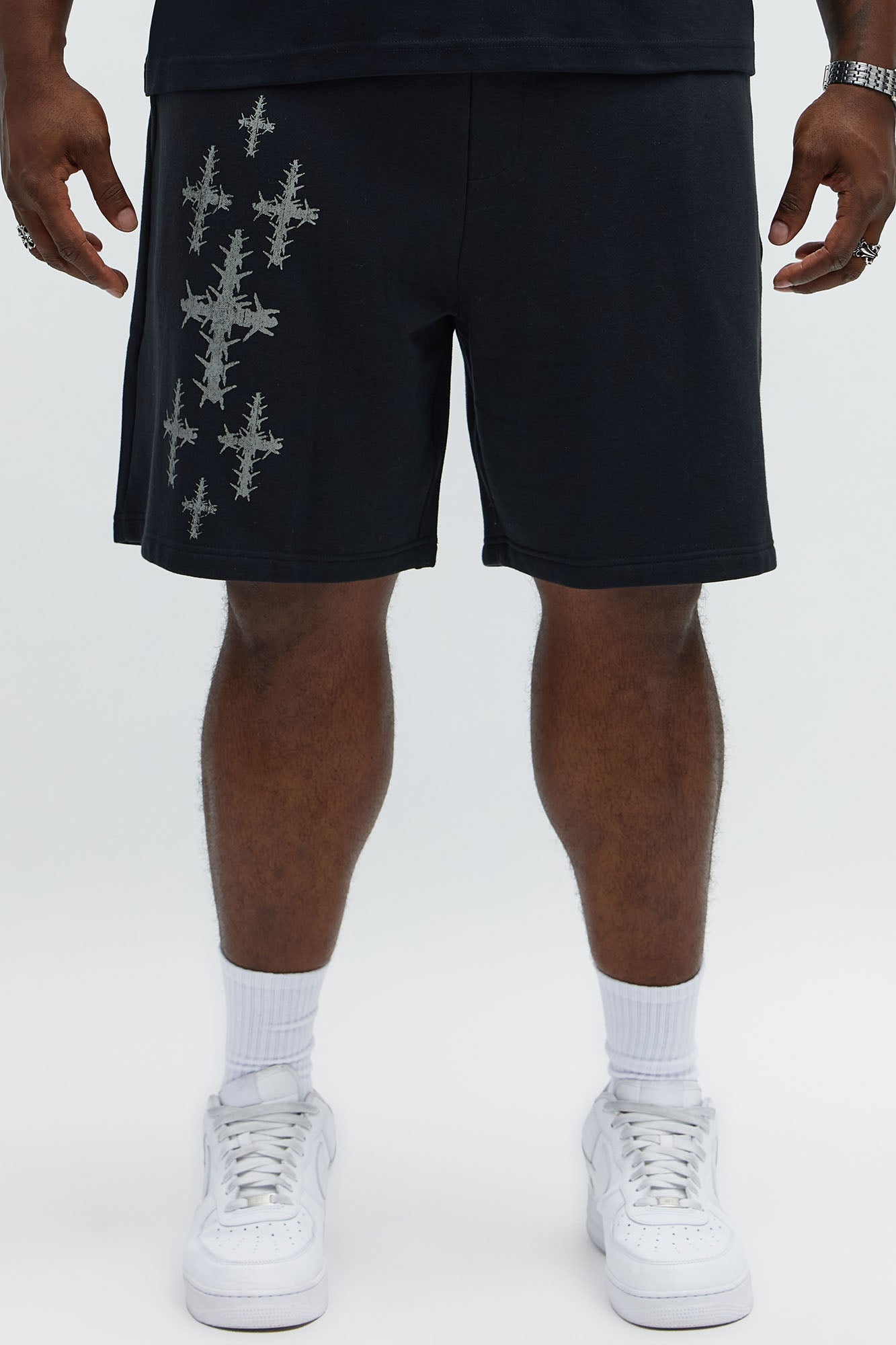 Sanctuary Delirium Baggy Sweatshort - Black