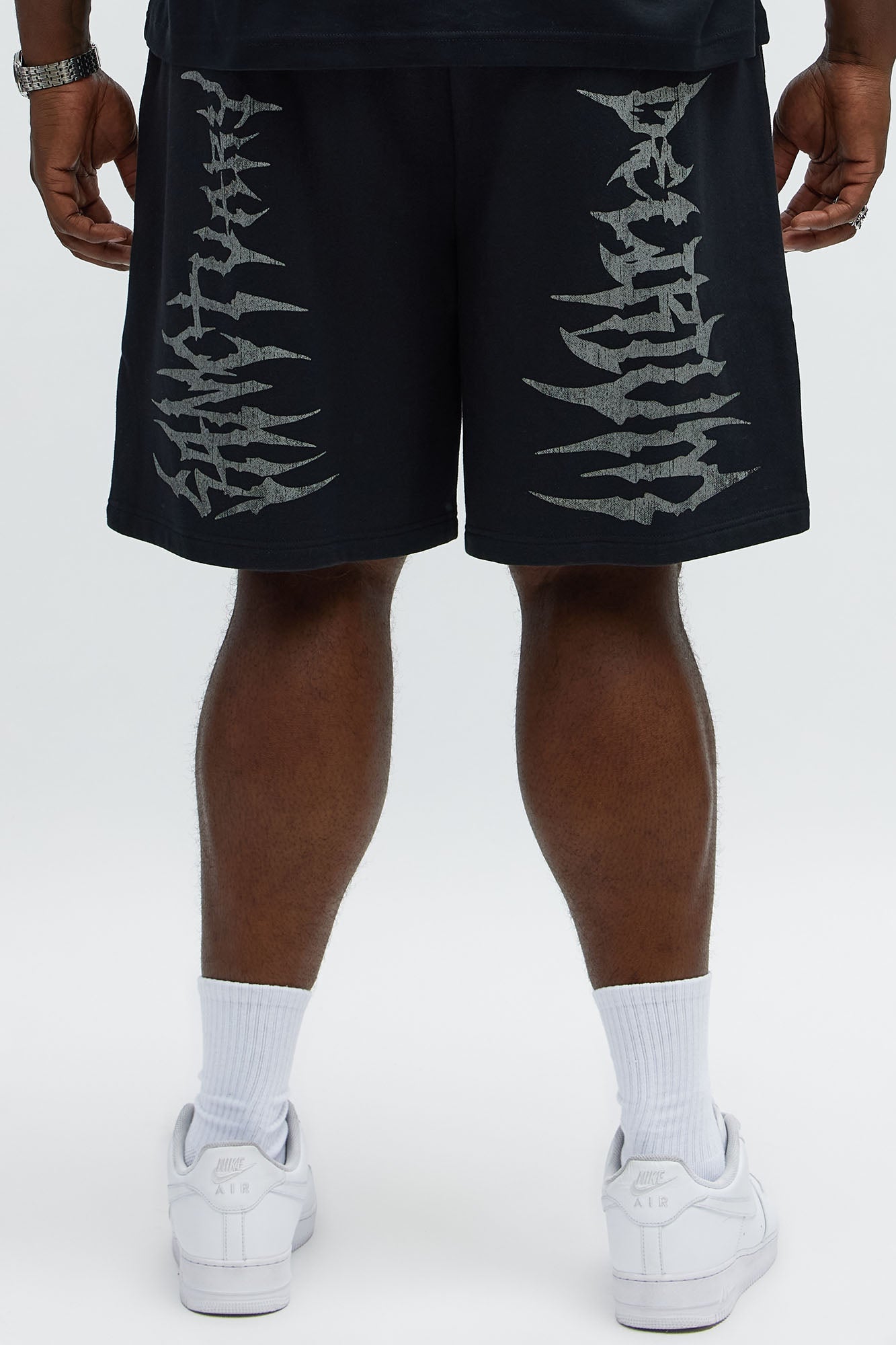 Sanctuary Delirium Baggy Sweatshort - Black