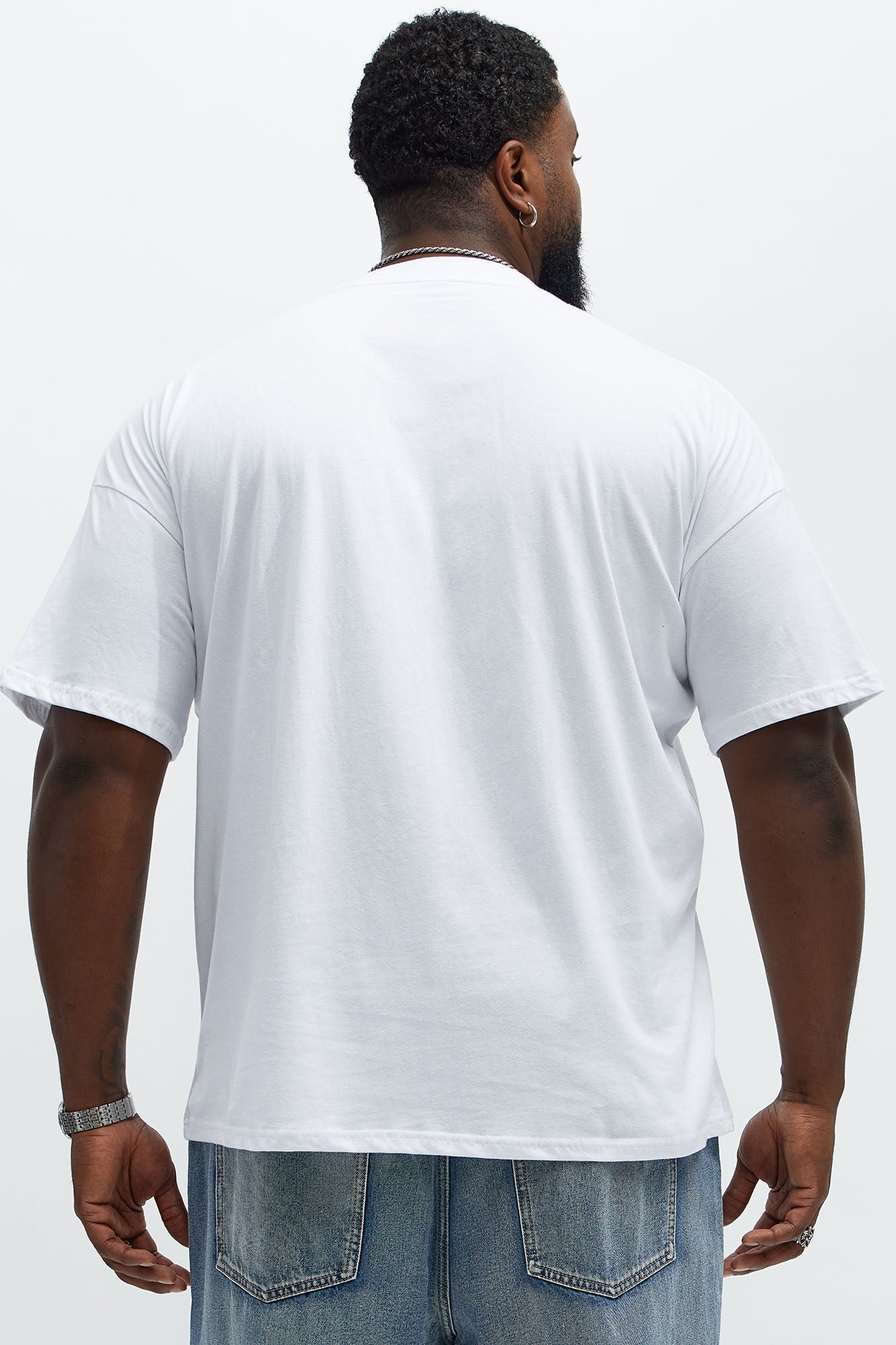 Stay Humble Boxy Short Sleeve Tee - White