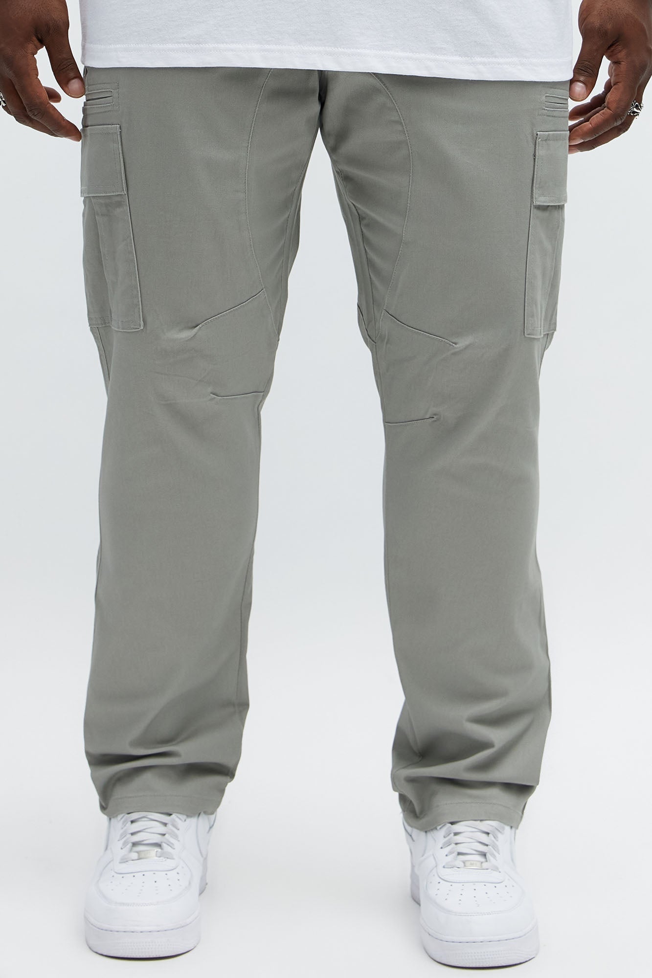 Skinny Striker Cargo Pants - Grey