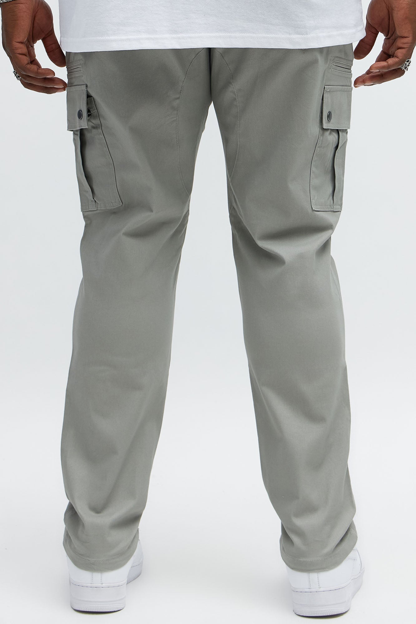 Skinny Striker Cargo Pants - Grey