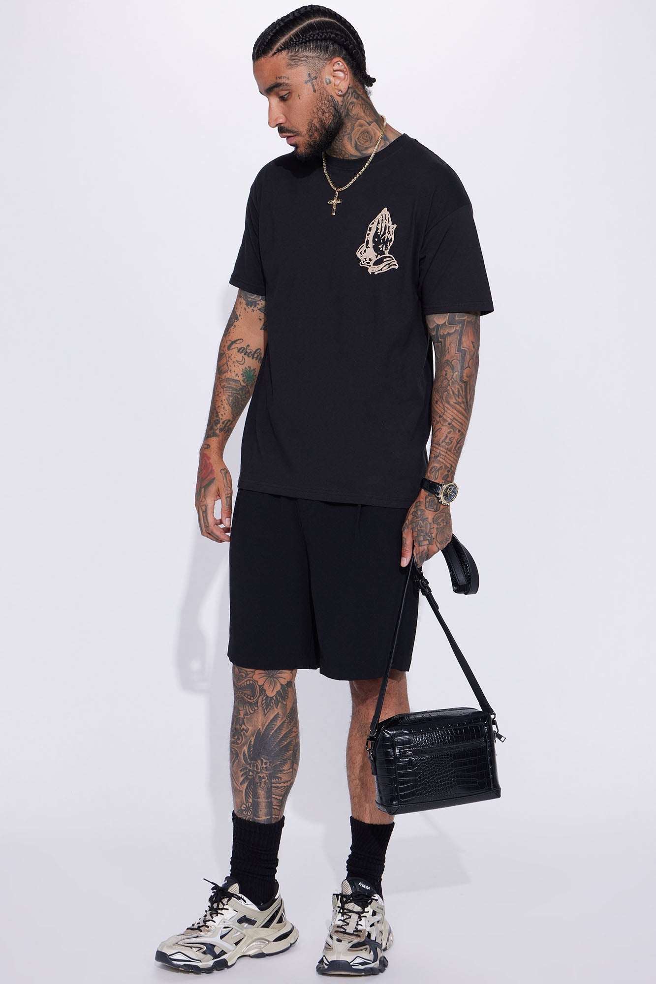 Only Judge Short Sleeve Tee - Black