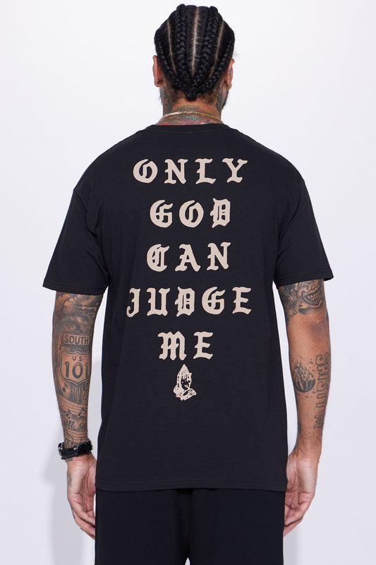 Only Judge Short Sleeve Tee - Black