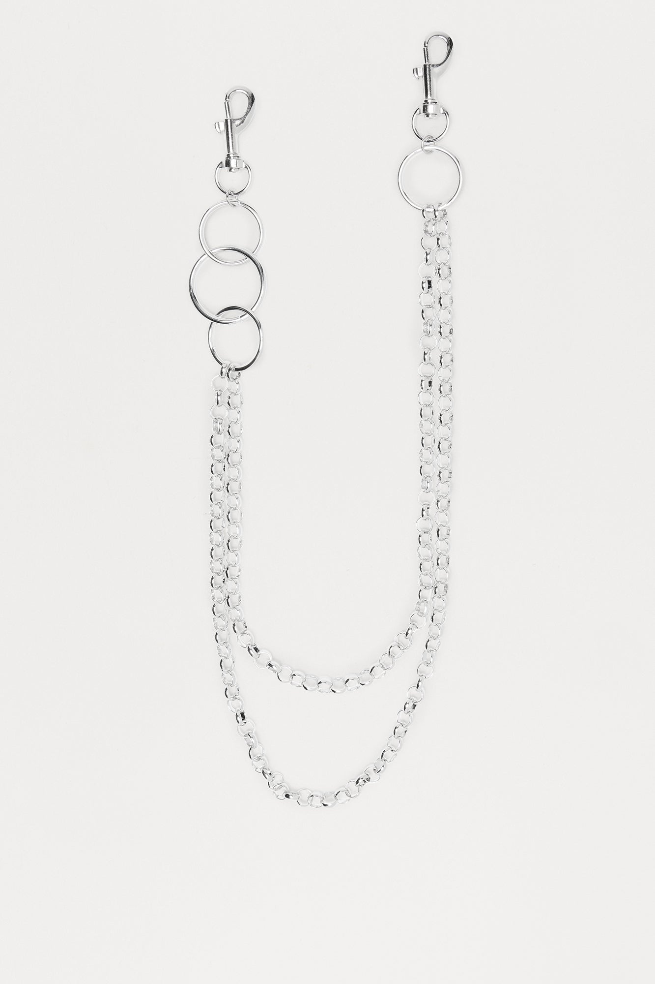 Around The Block Pant Chain - Silver