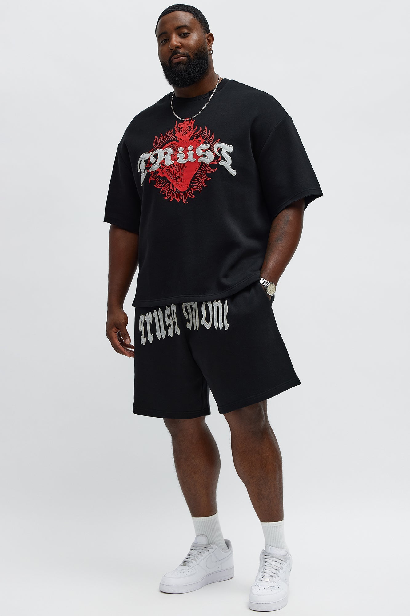 Tyson Trust Issues Short Sleeve Tee - Black