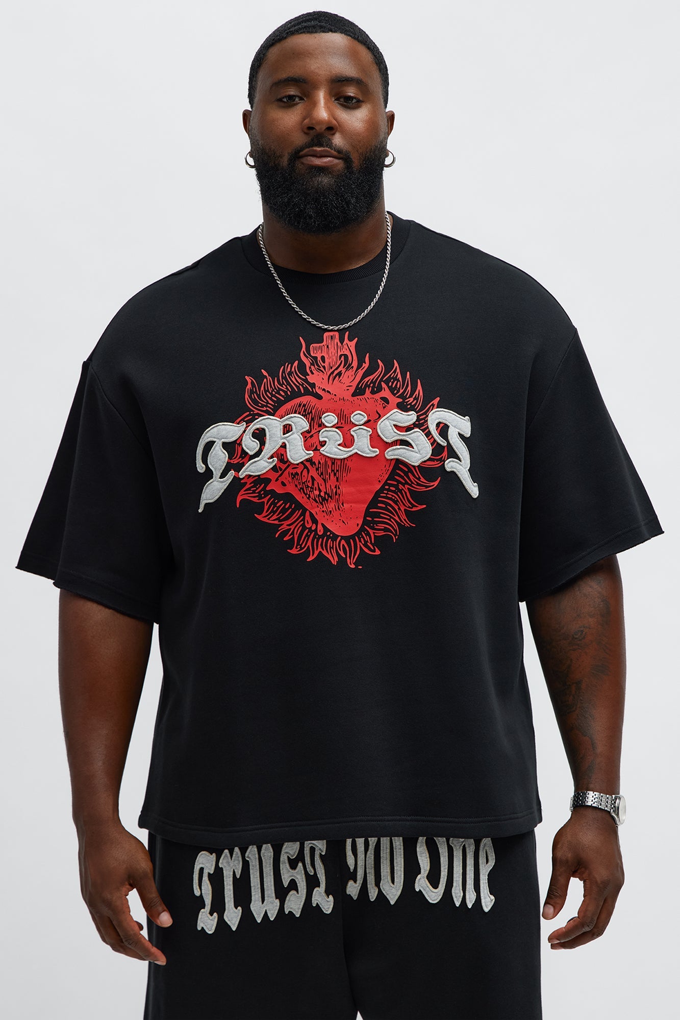 Tyson Trust Issues Short Sleeve Tee - Black