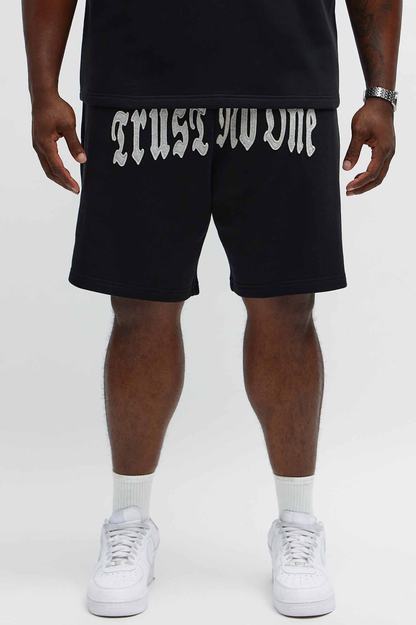 Tyson Relaxed Trust Issues Shorts - Black