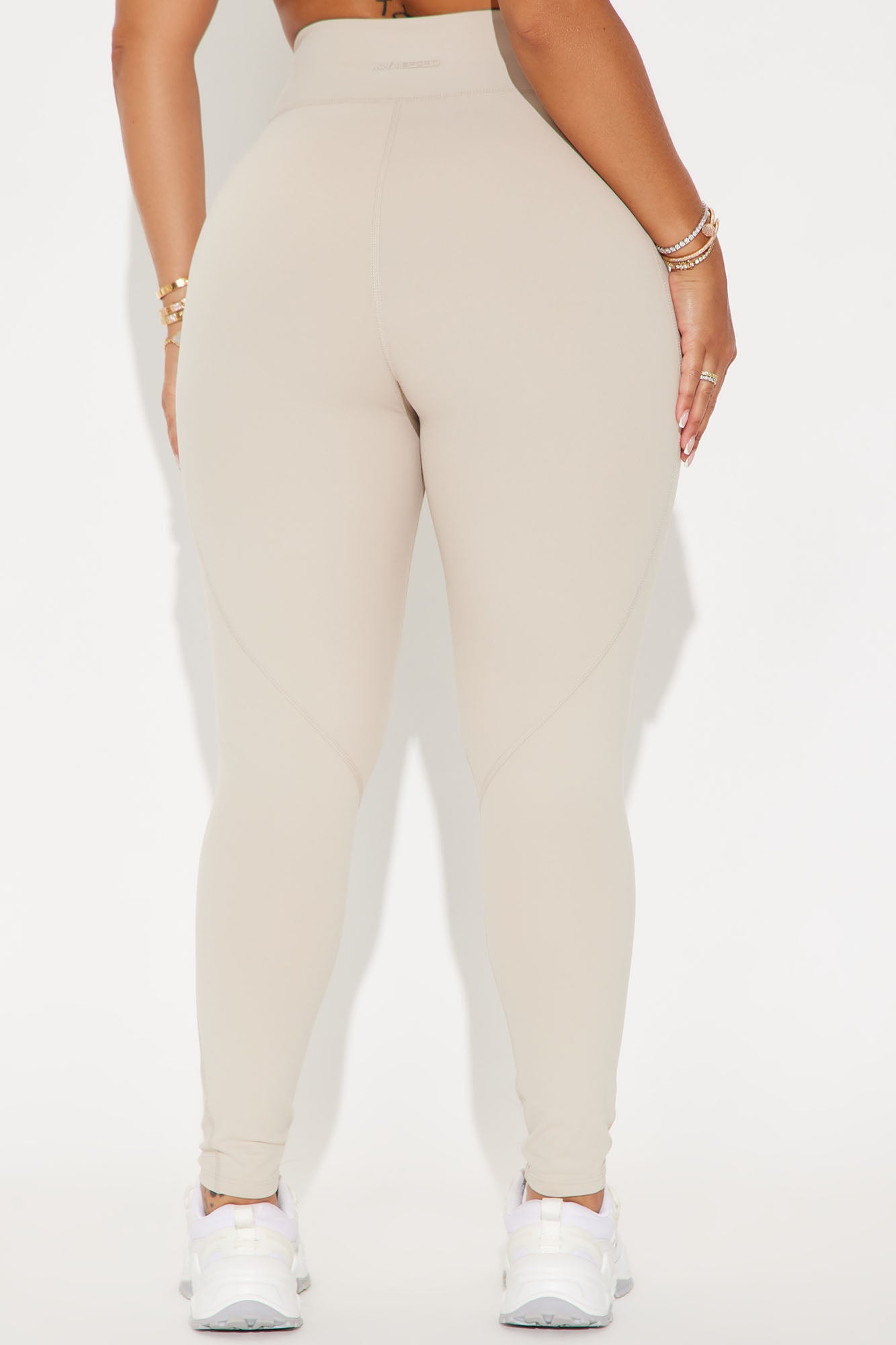 Hill Hiker Super Soft Active Legging - Taupe