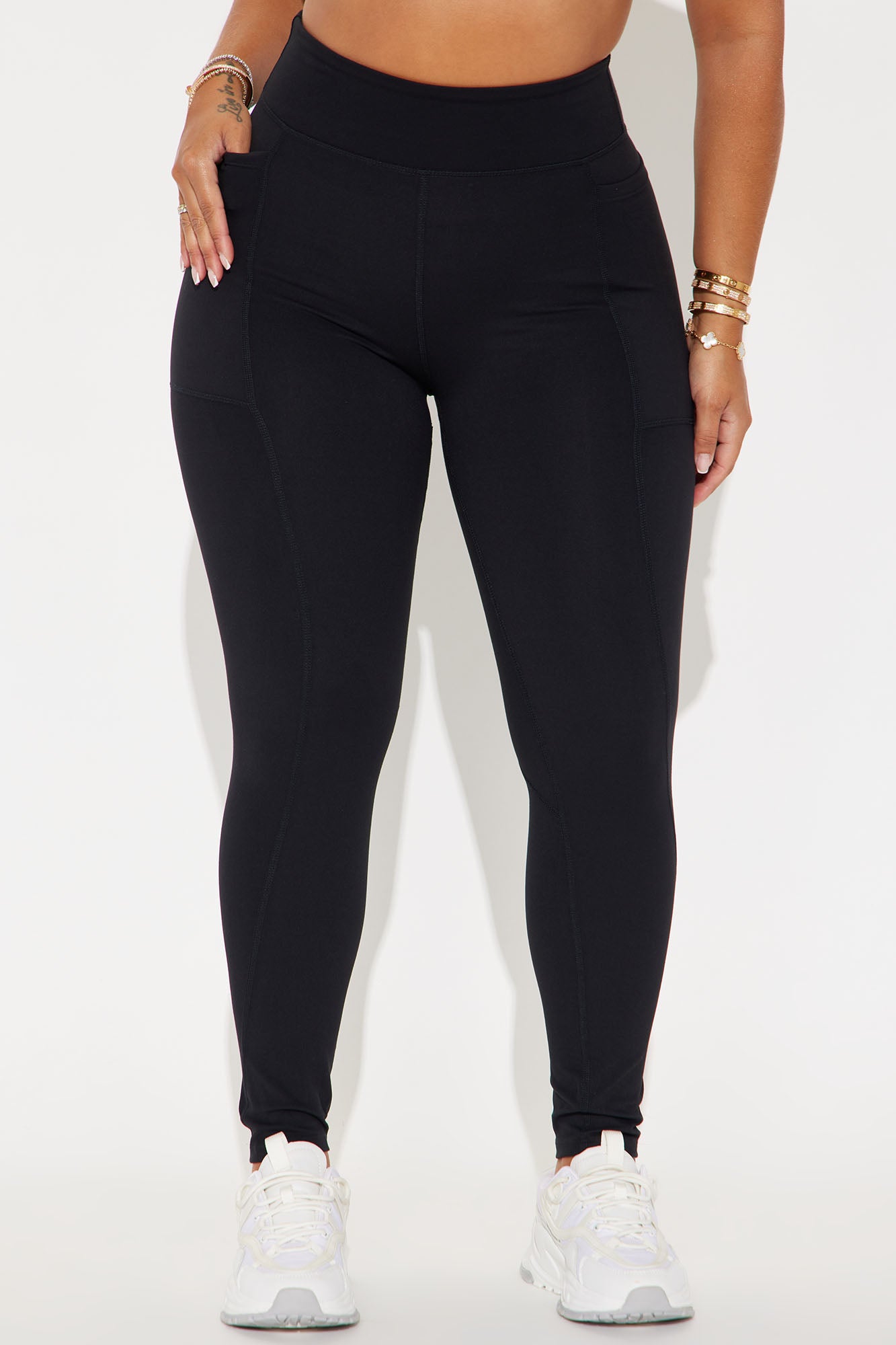 Hill Hiker Super Soft Active Legging - Black