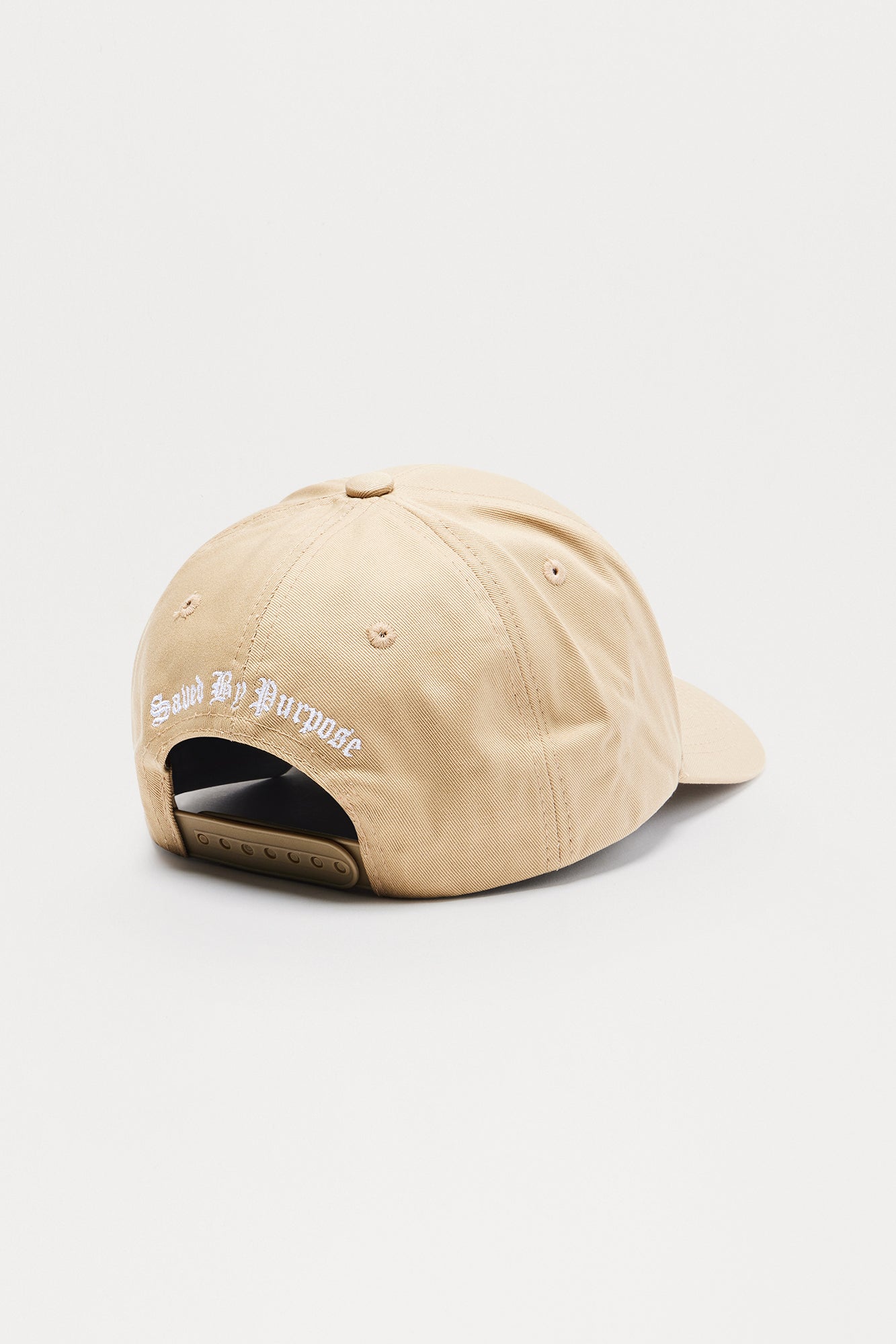 Saint Structured Snapback Hat - Tan