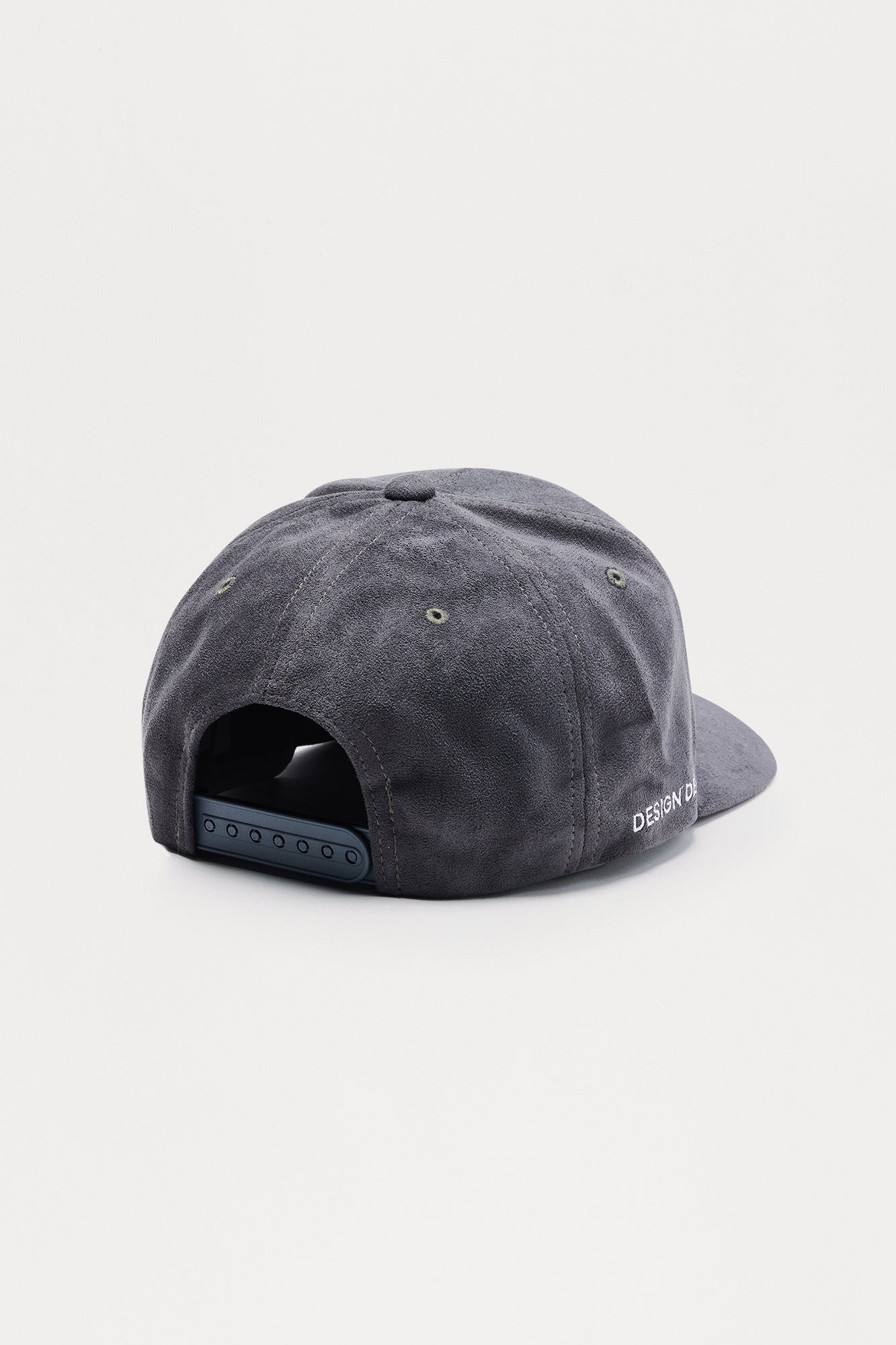Looking For Structured Faux Suede Snapback Hat - Black