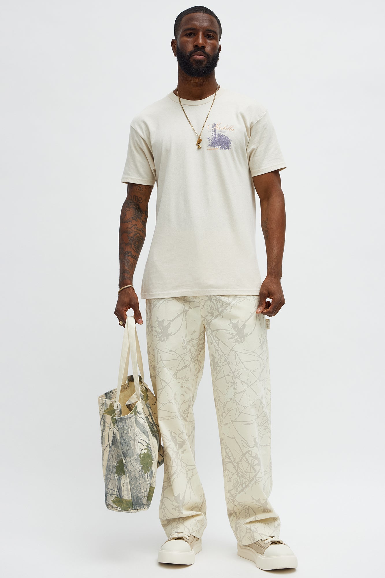 Marbella Spain Short Sleeve Tee - Cream