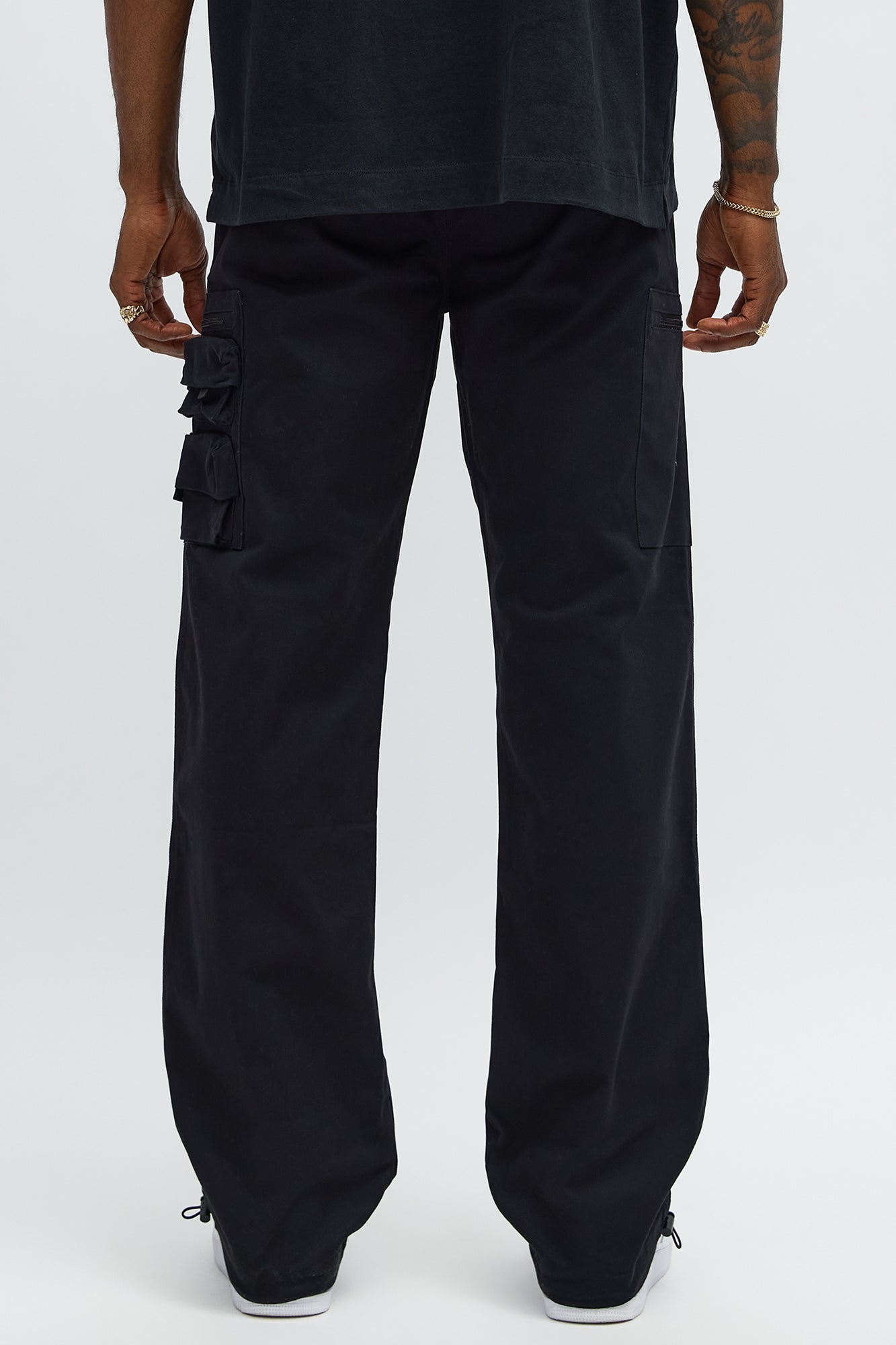 Straight Stay Busy Utility Pant - Black