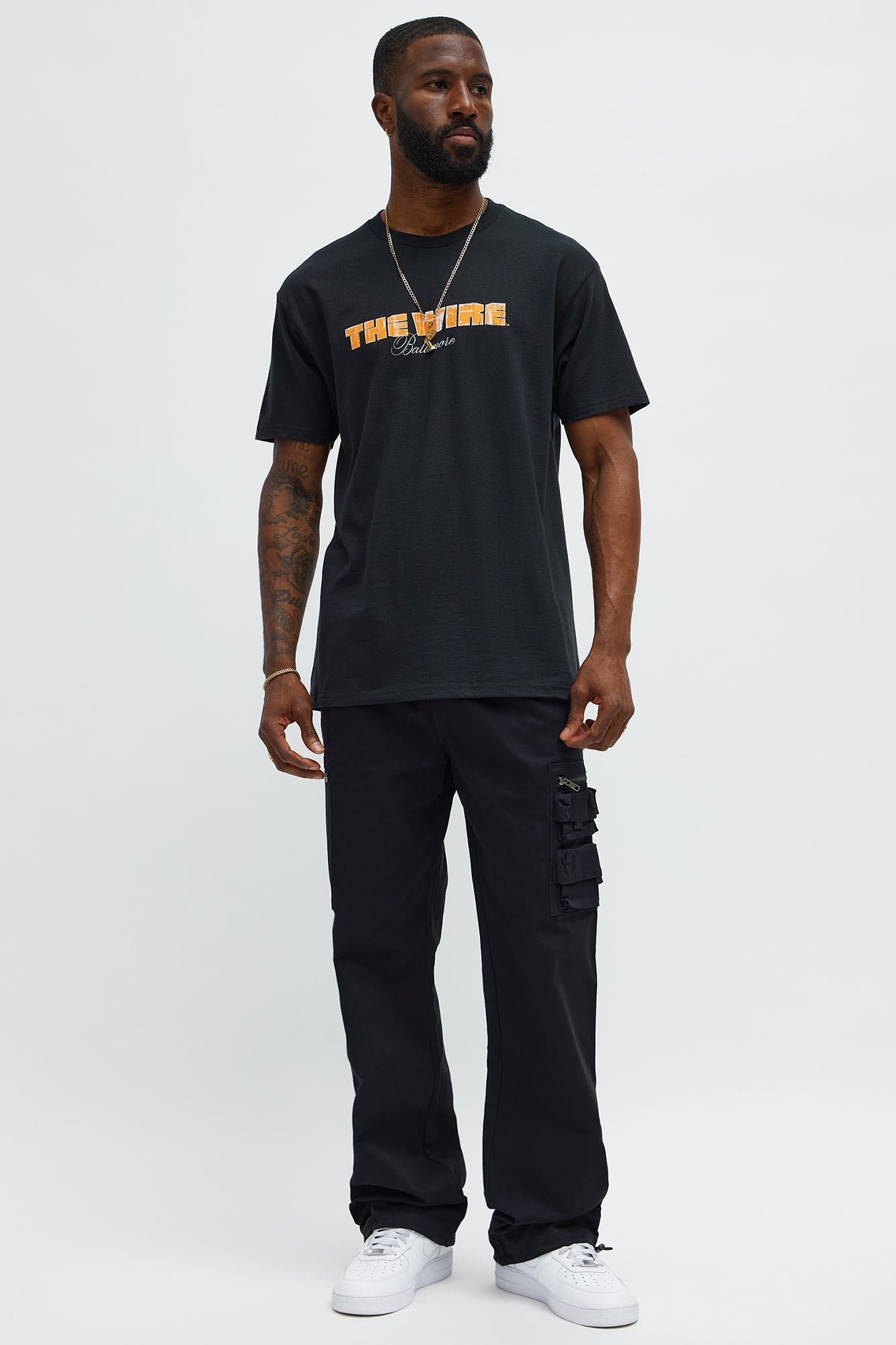 The Wire Short Sleeve Tee - Black