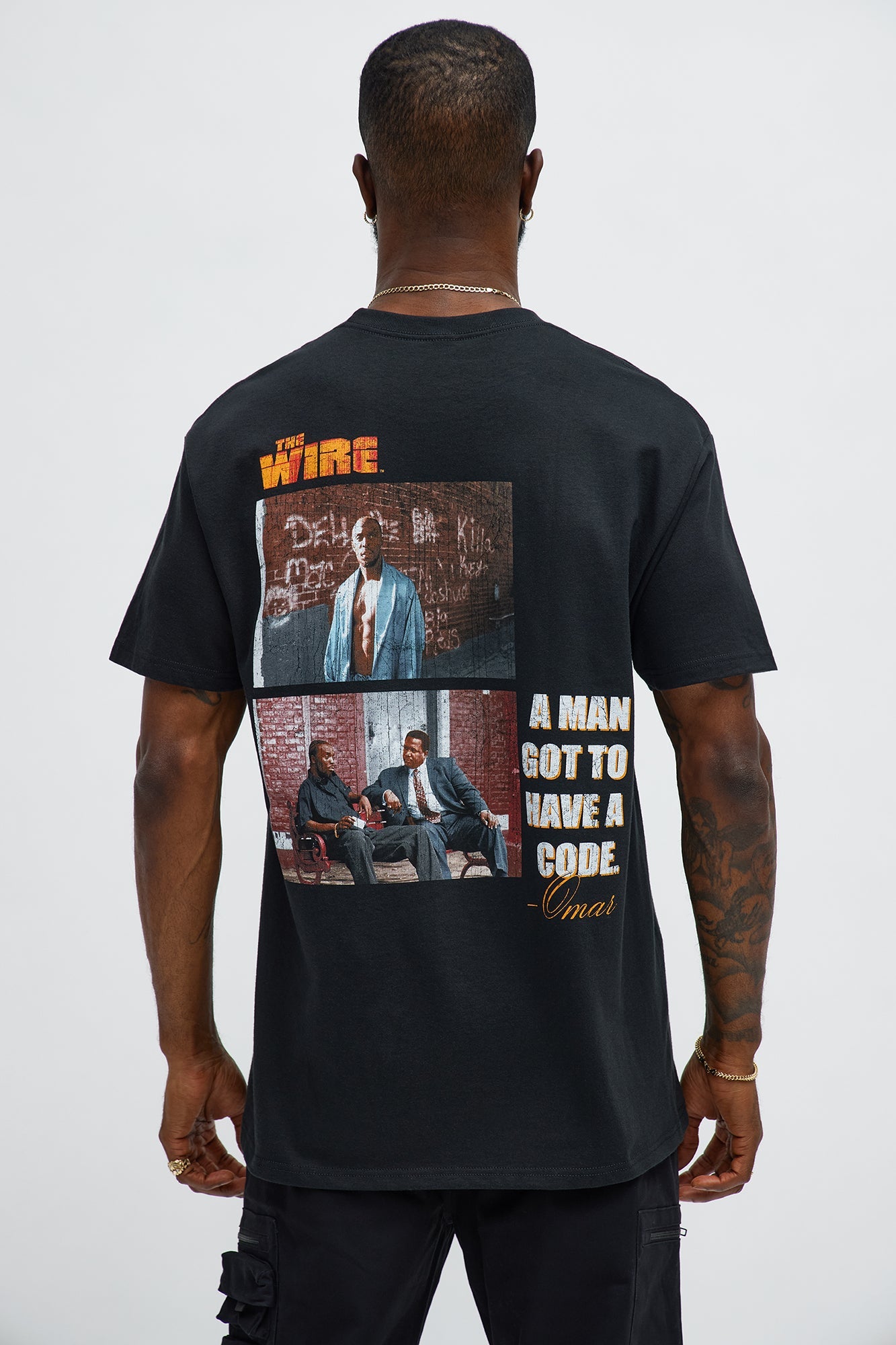 The Wire Short Sleeve Tee - Black