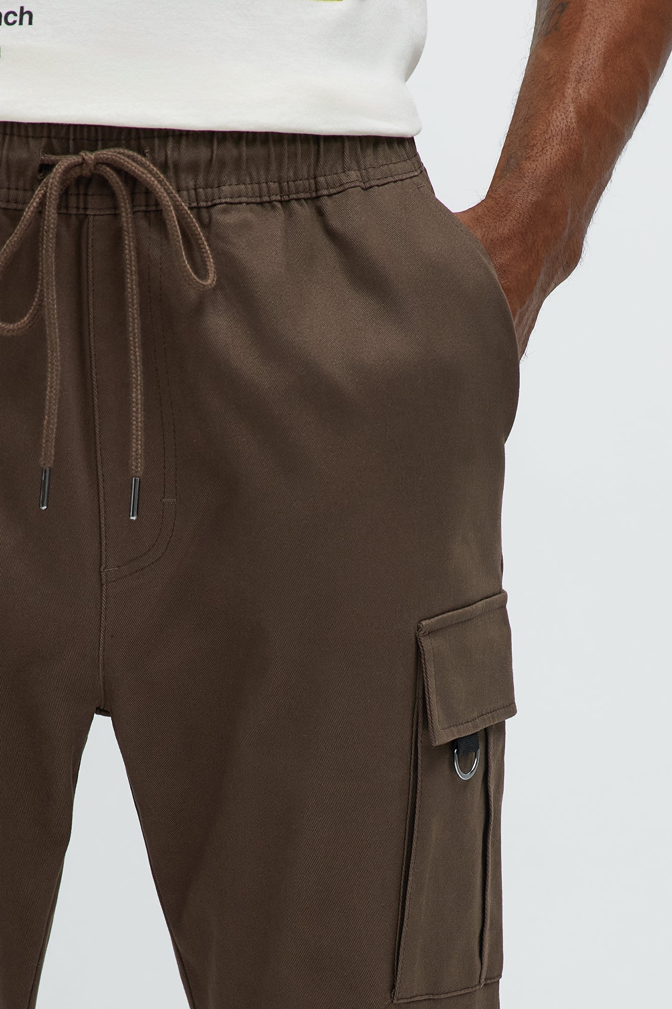 Slim Double It Cargo Pants - Brown