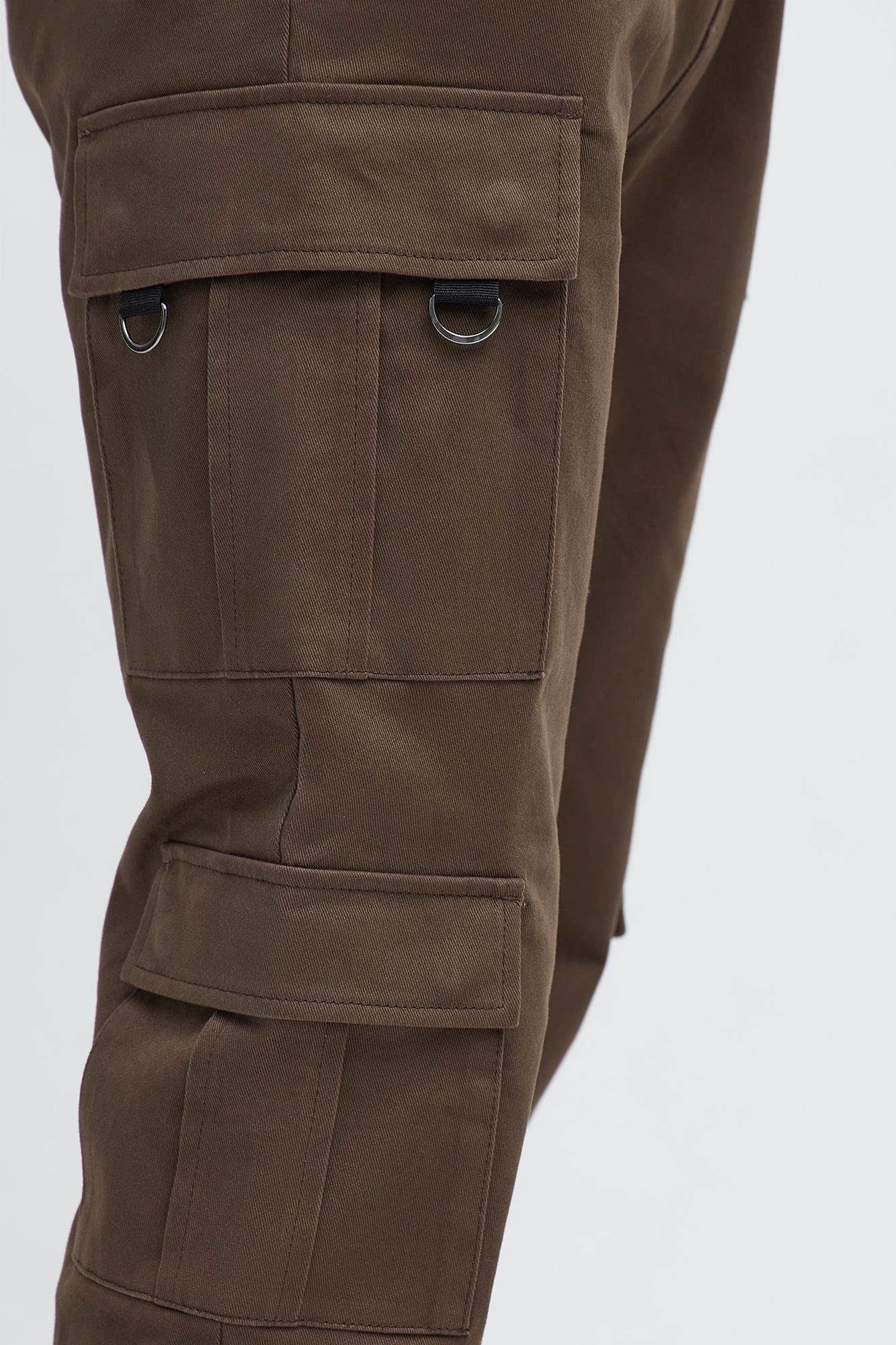 Slim Double It Cargo Pants - Brown