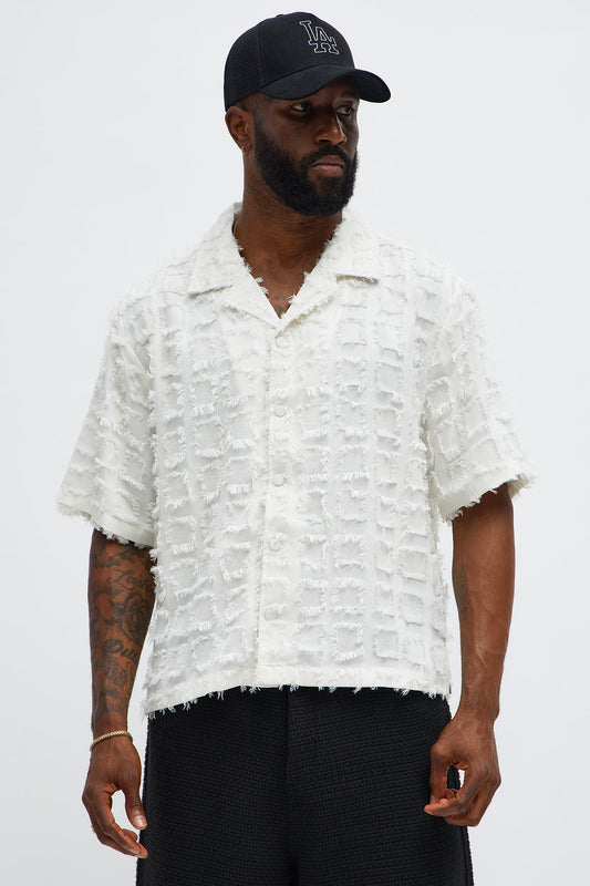 Window Shopping Boxy Shirt - Off White
