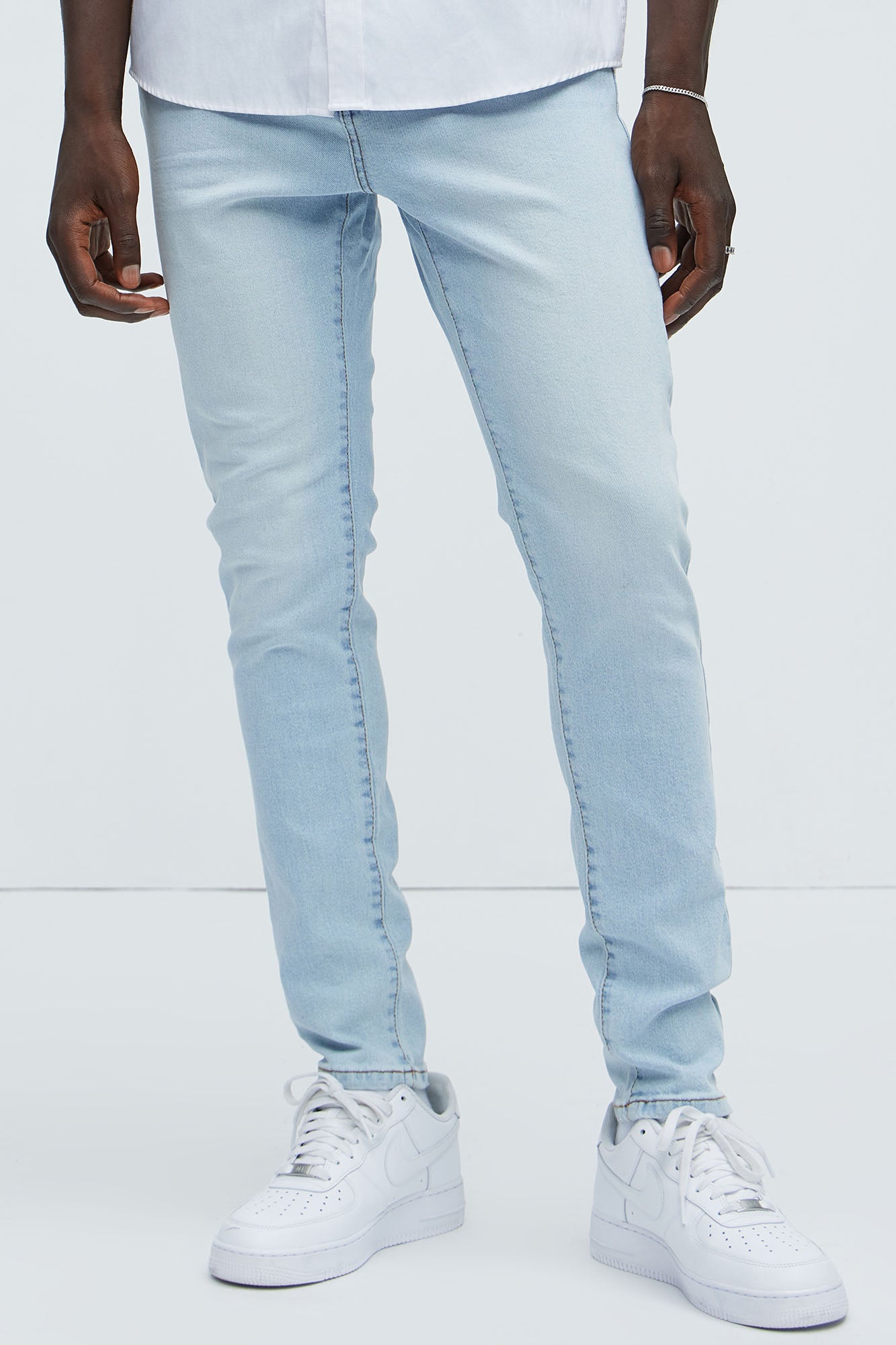 Cornell Skinny Jeans - Light Blue Wash