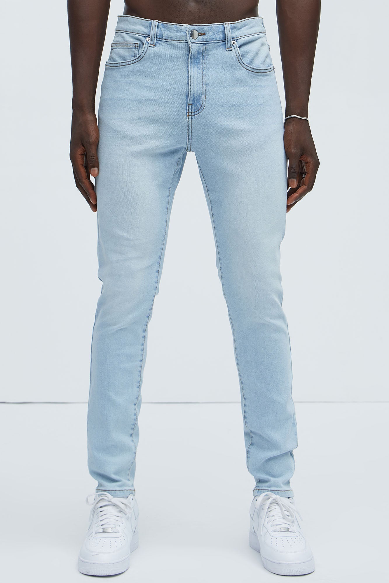 Cornell Skinny Jeans - Light Blue Wash