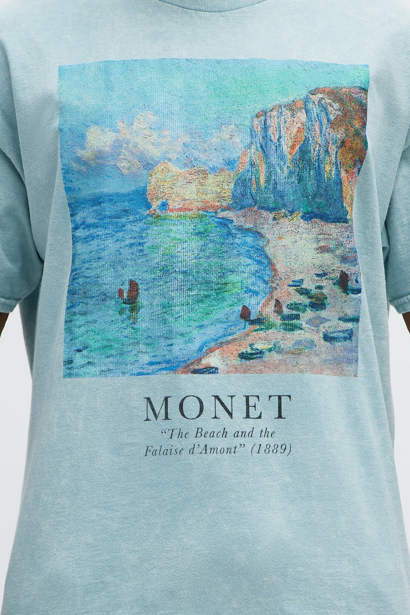 Monet The Beach Short Sleeve Tee - Teal