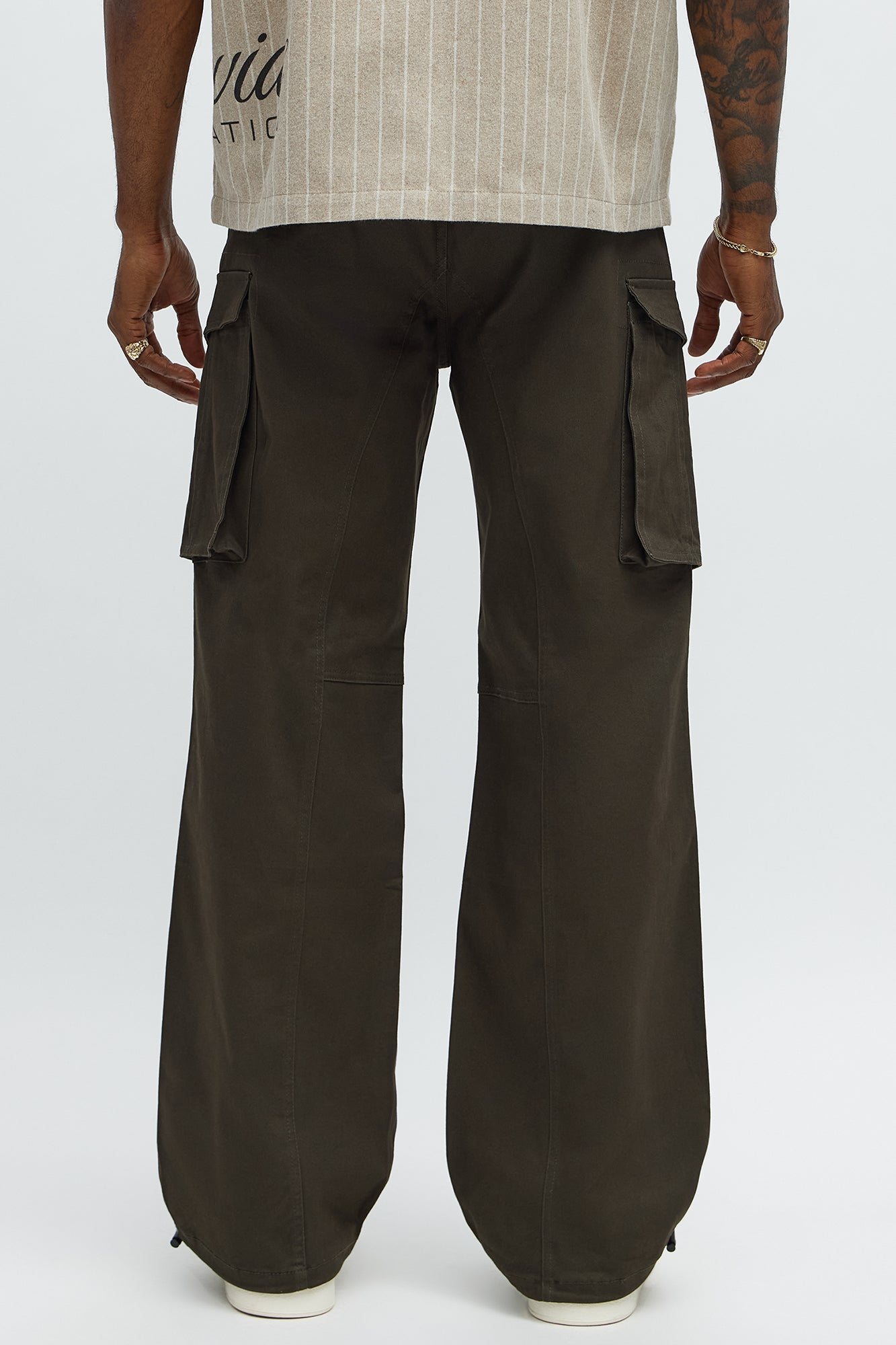 Baggy Summer Games Cargo Pants - Olive