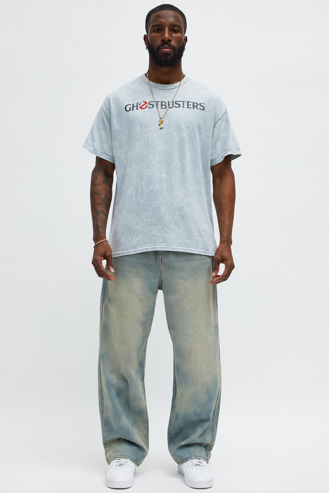 Ghostbusters Ecto 1 Mobile Short Sleeve Tee - Grey