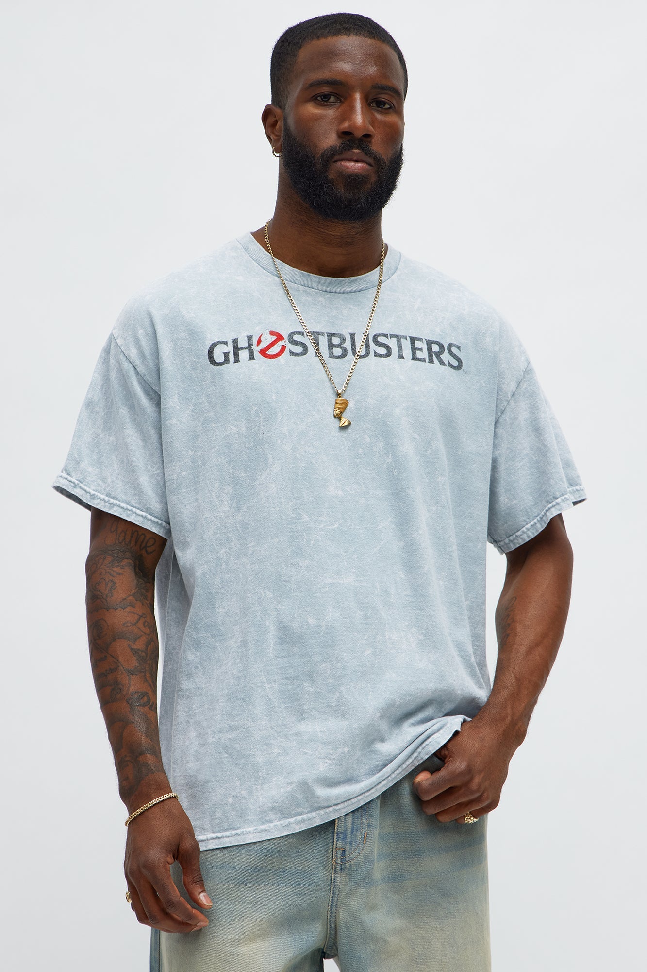Ghostbusters Ecto 1 Mobile Short Sleeve Tee - Grey