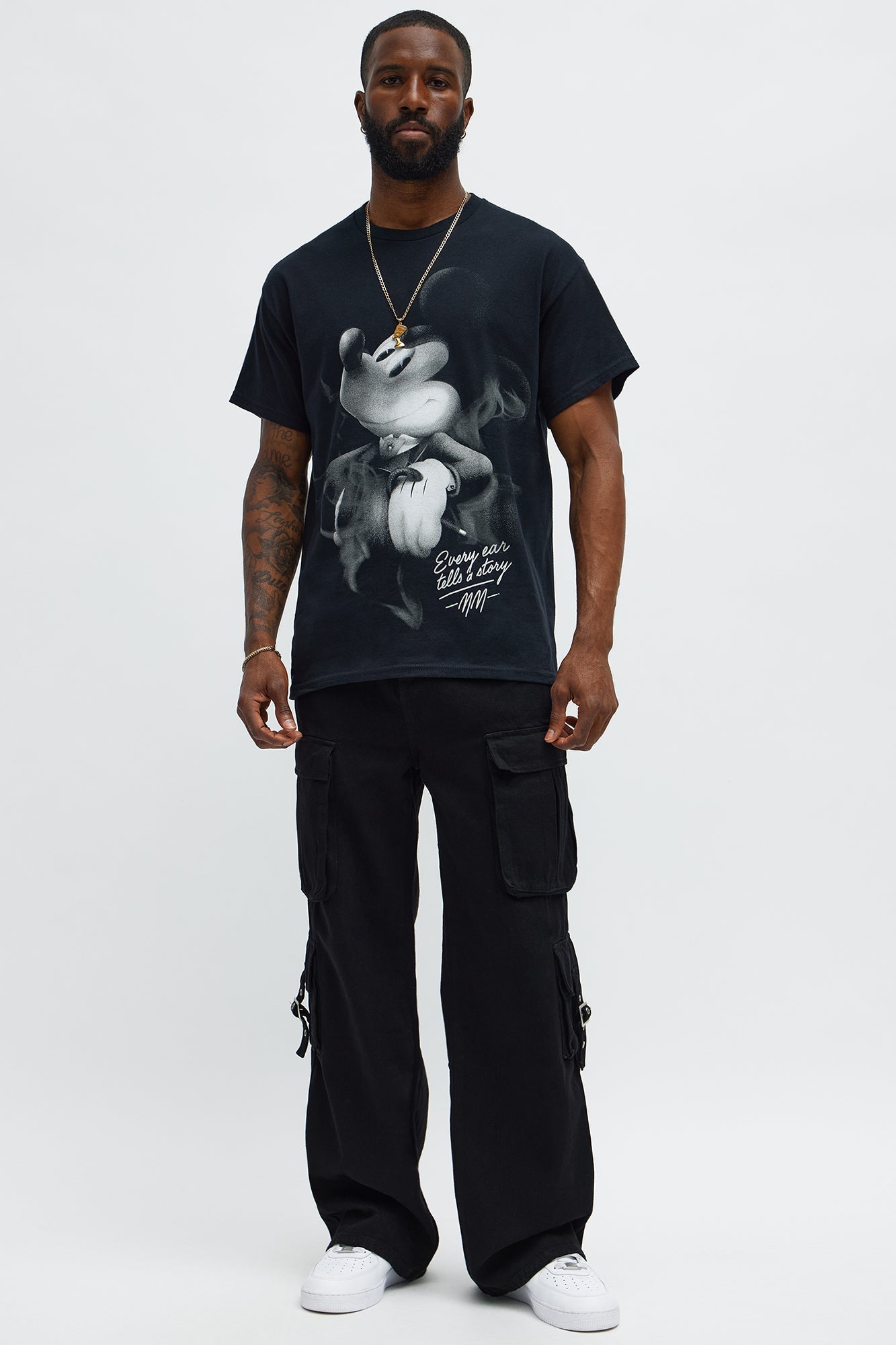 Disney Mickey Eviler Every Ear Short Sleeve Tee - Black