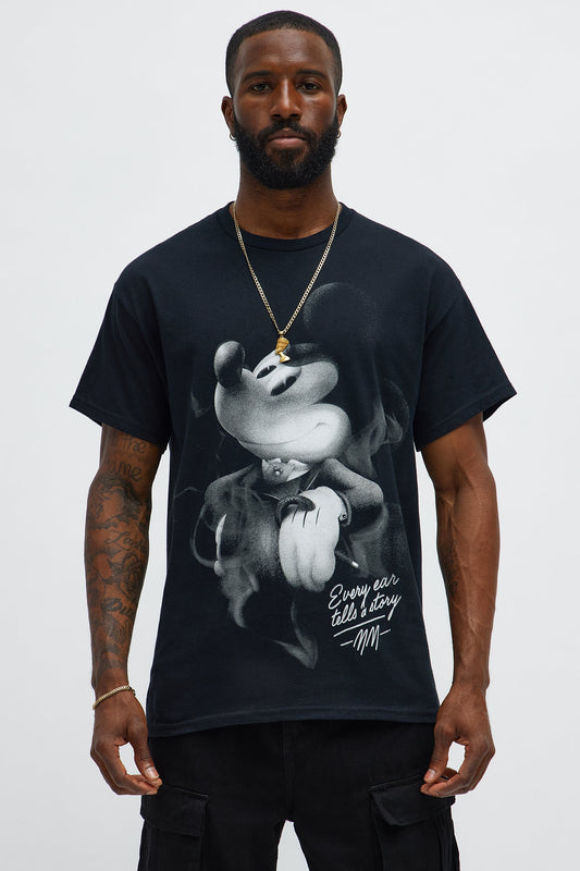 Disney Mickey Eviler Every Ear Short Sleeve Tee - Black
