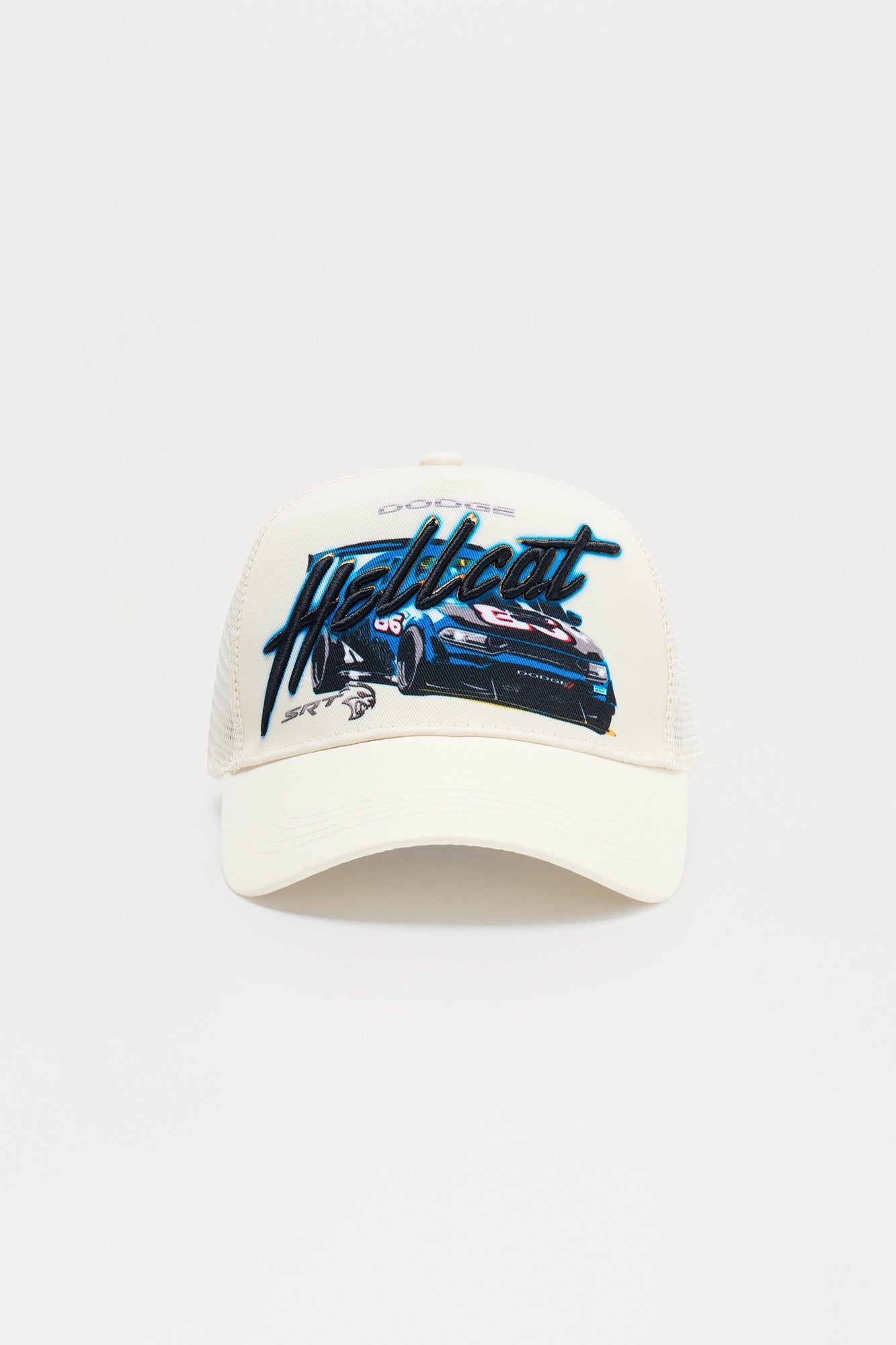 Dodge Hellcat Snapback Hat - Tan