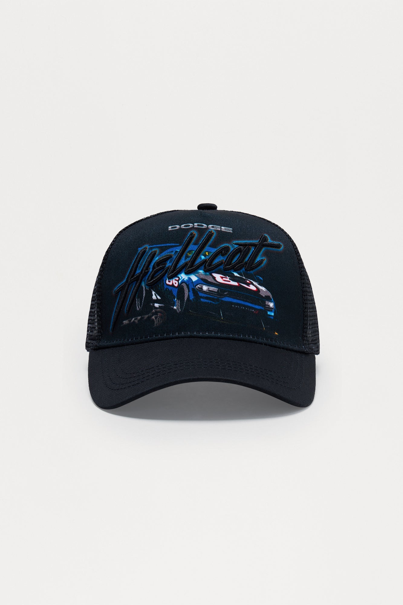 Dodge Hellcat Snapback Hat - Black