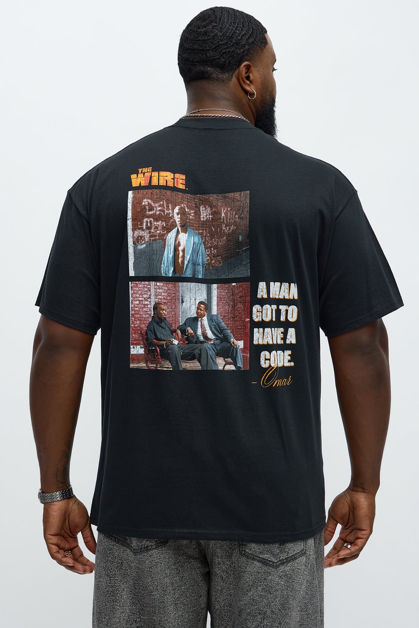 The Wire Short Sleeve Tee - Black