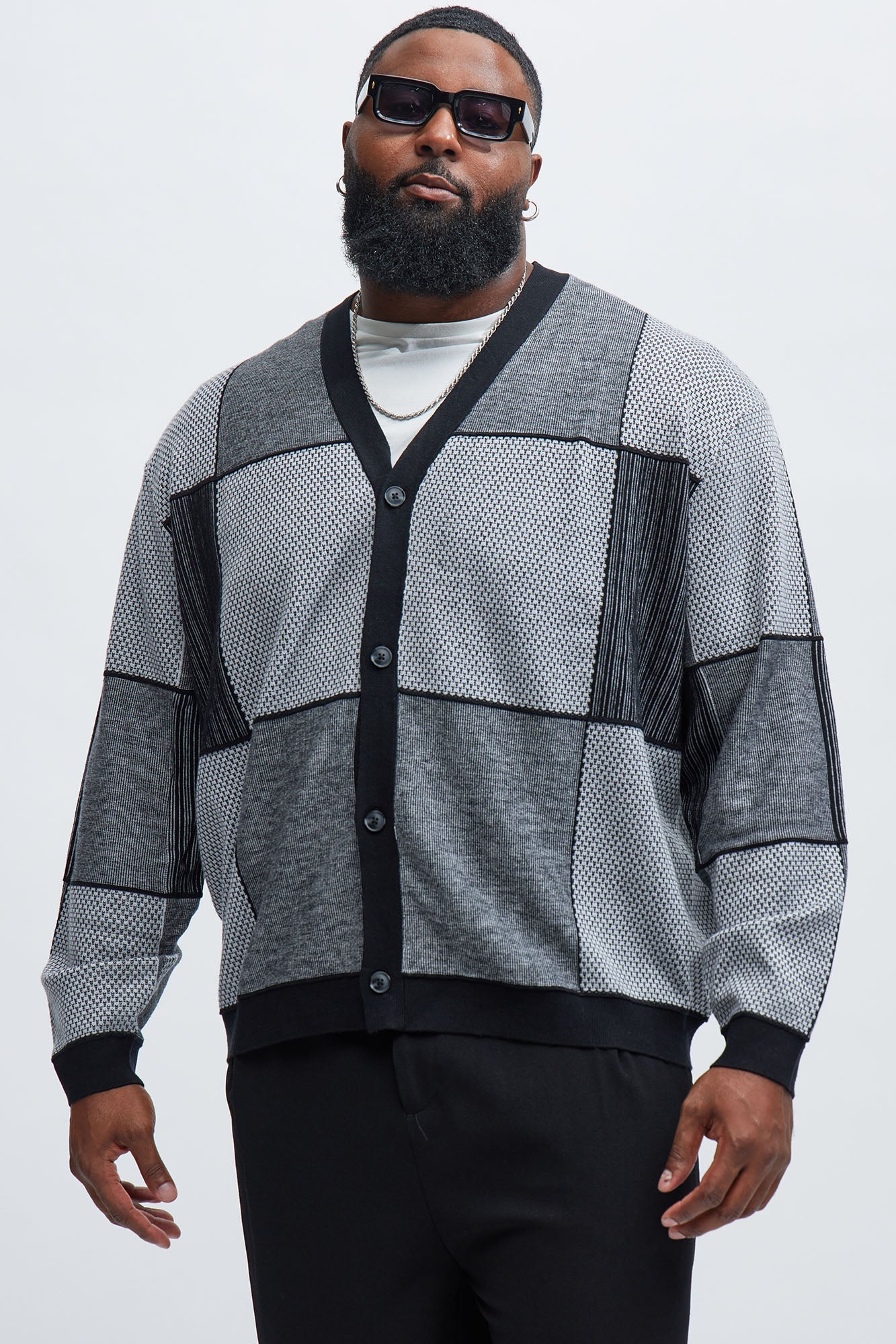 Better And Better Sweater Cardigan - Black