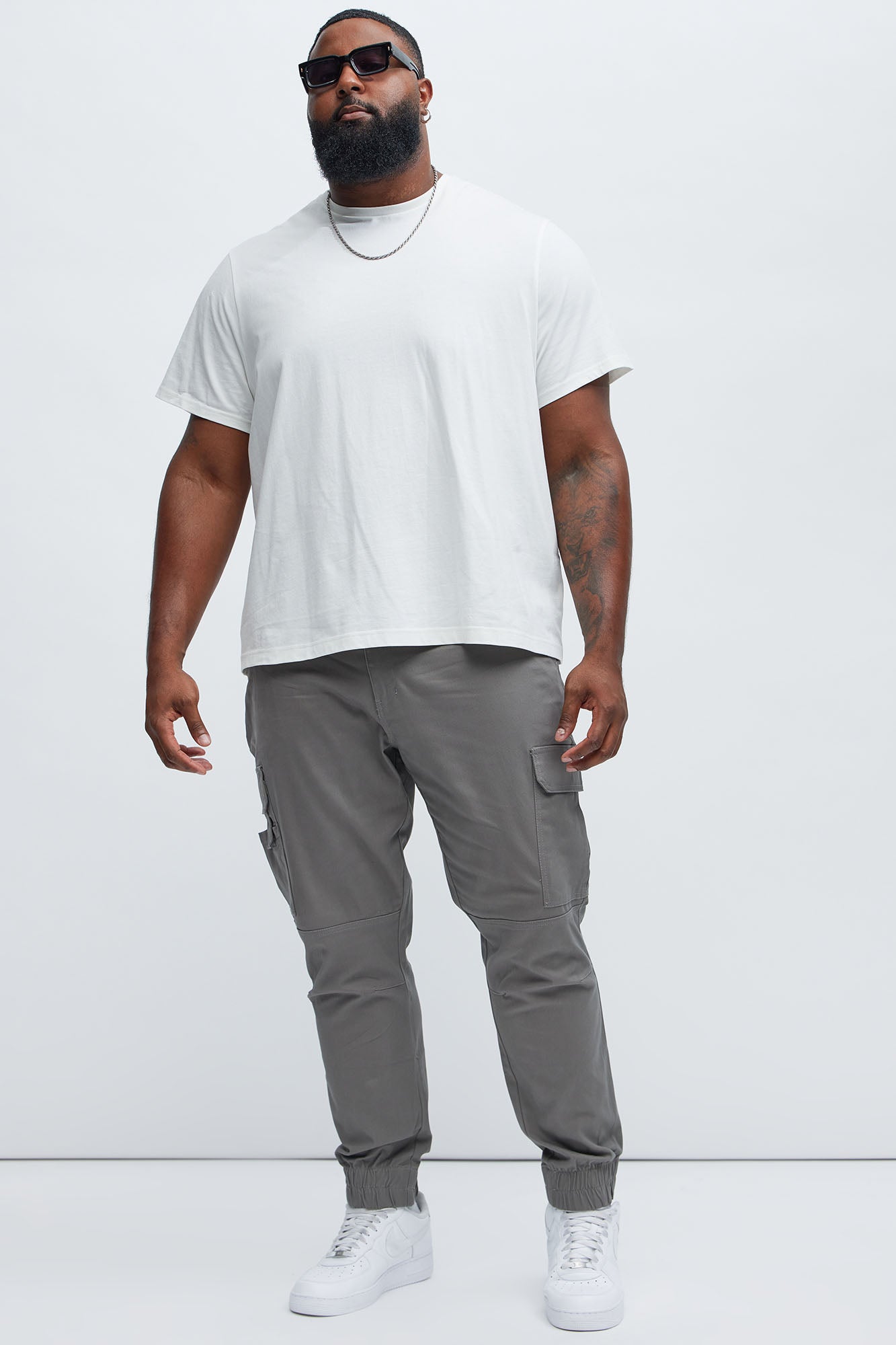 Slim Kryptonite Cargo Jogger - Grey