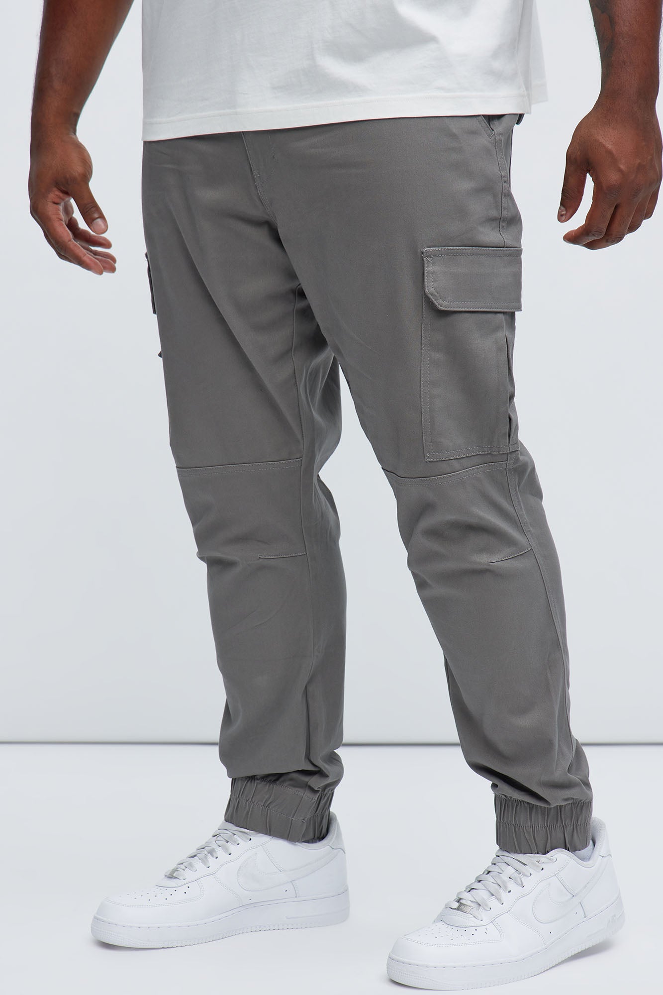Slim Kryptonite Cargo Jogger - Grey