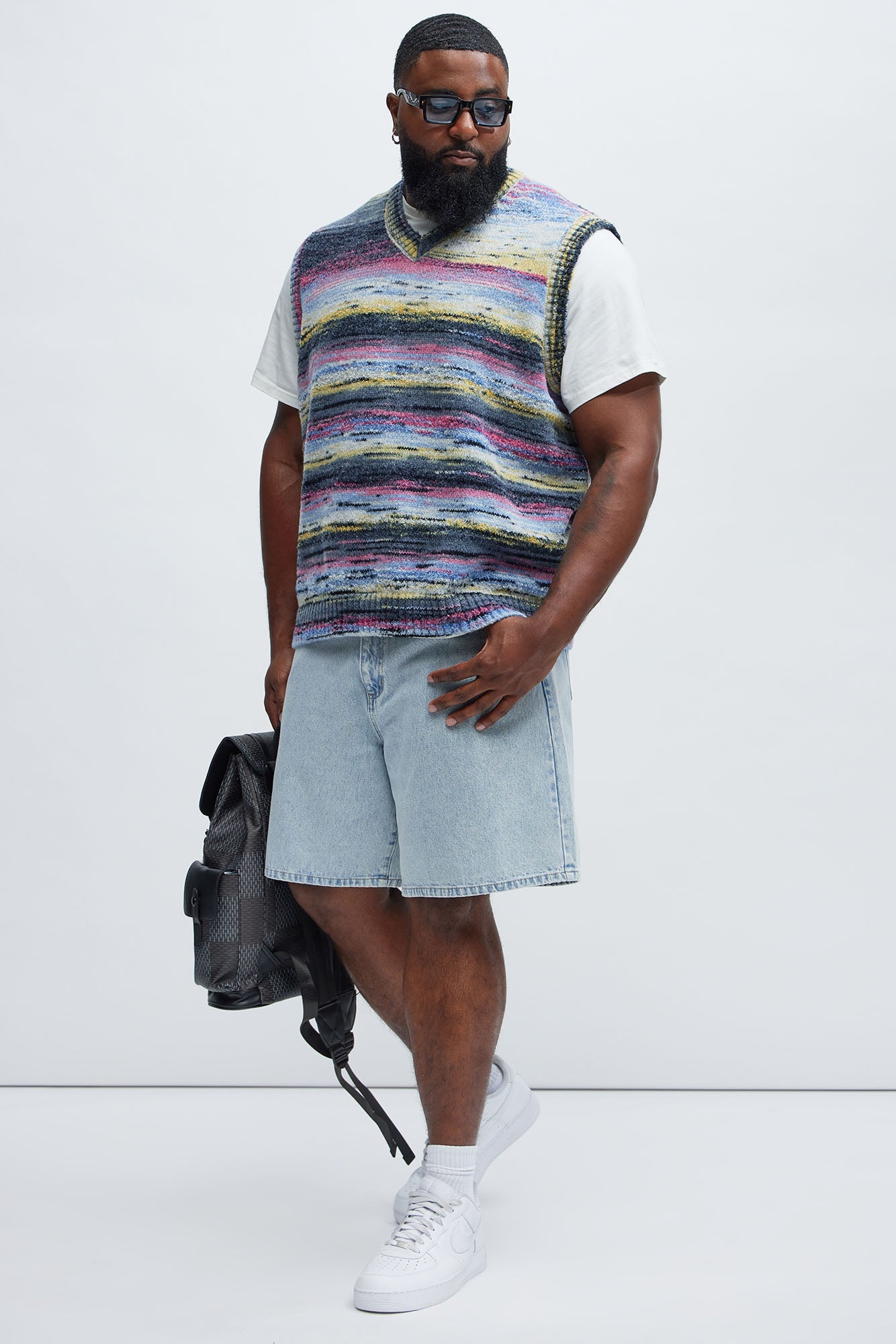 Your Eta Textured Sweater Vest - Multi Color