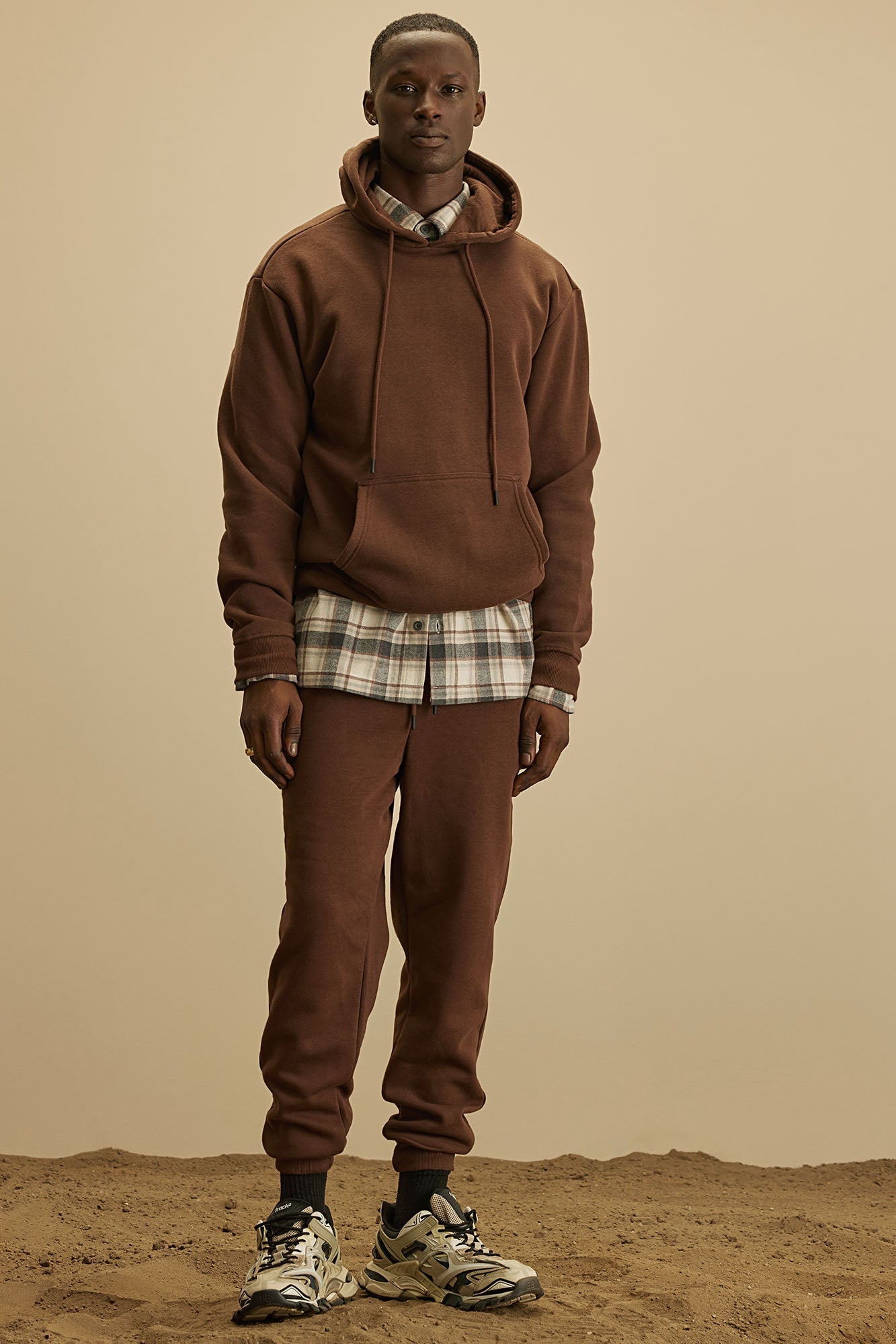 Tyson Hoodie - Chocolate