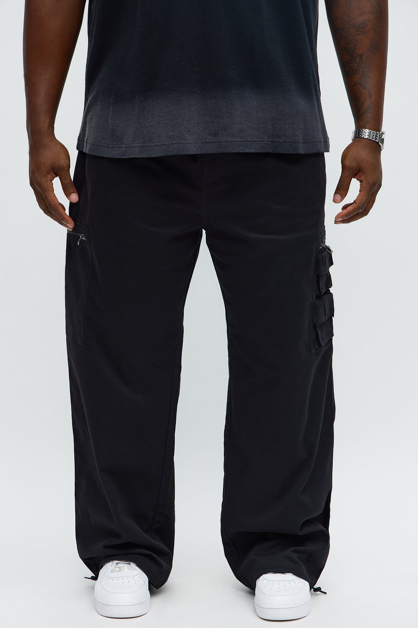 Straight Stay Busy Utility Pant - Black