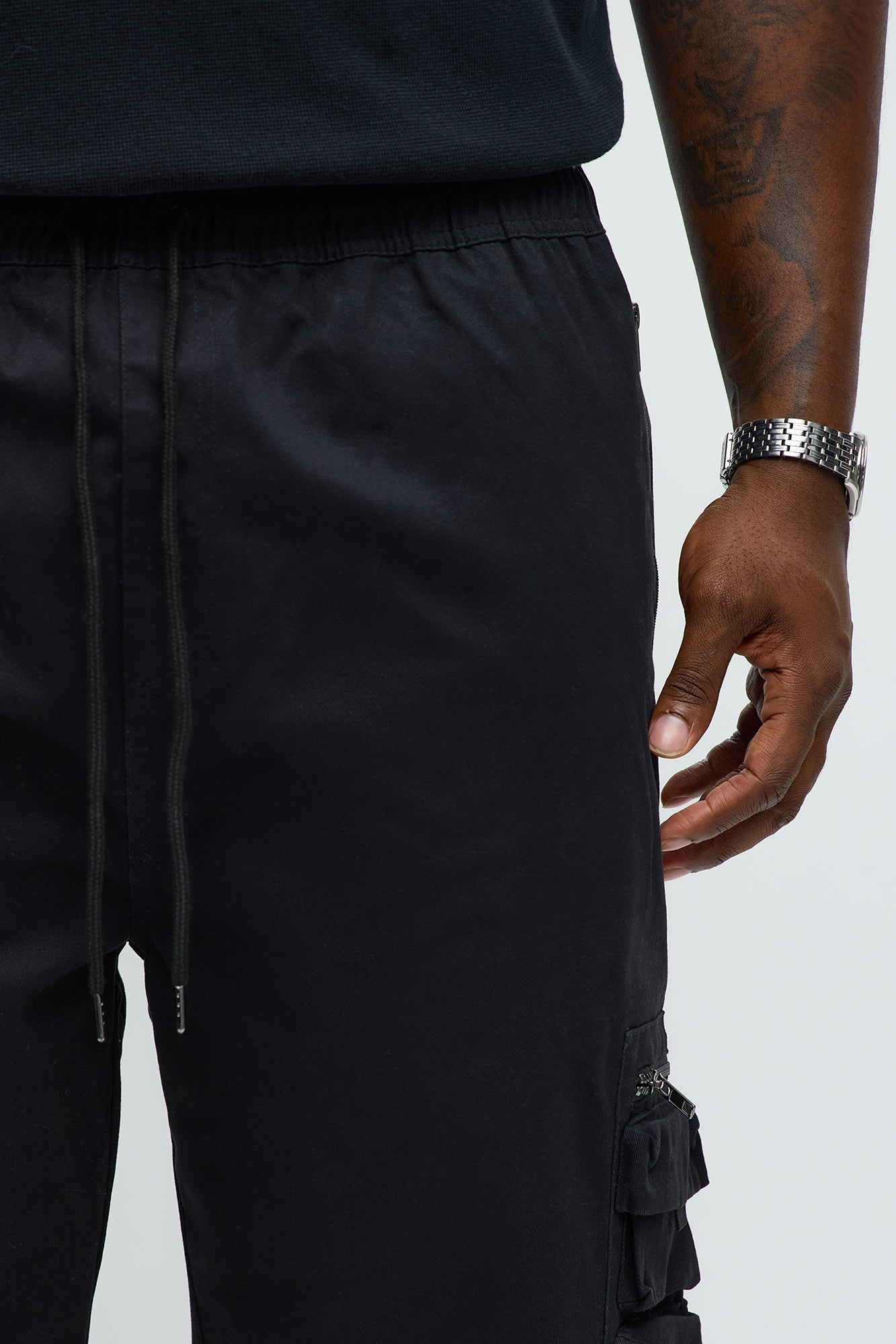 Straight Stay Busy Utility Pant - Black