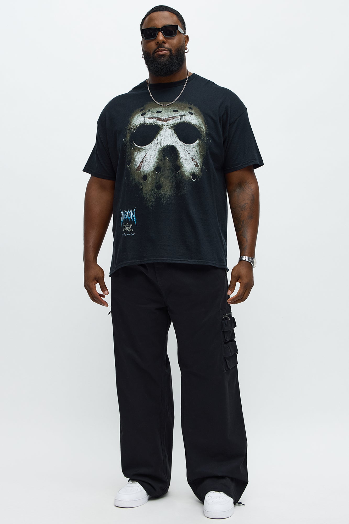 Friday The 13th People Go Missing Short Sleeve Tee - Black