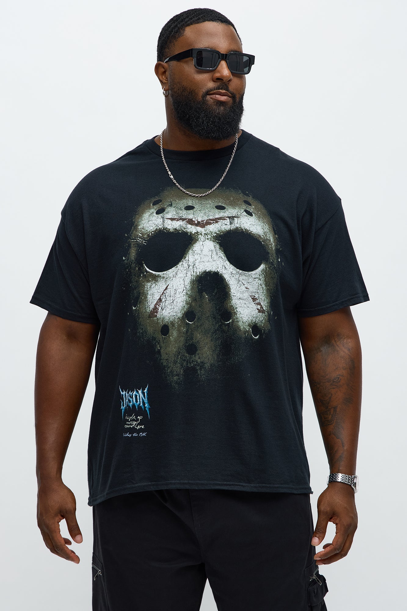 Friday The 13th People Go Missing Short Sleeve Tee - Black