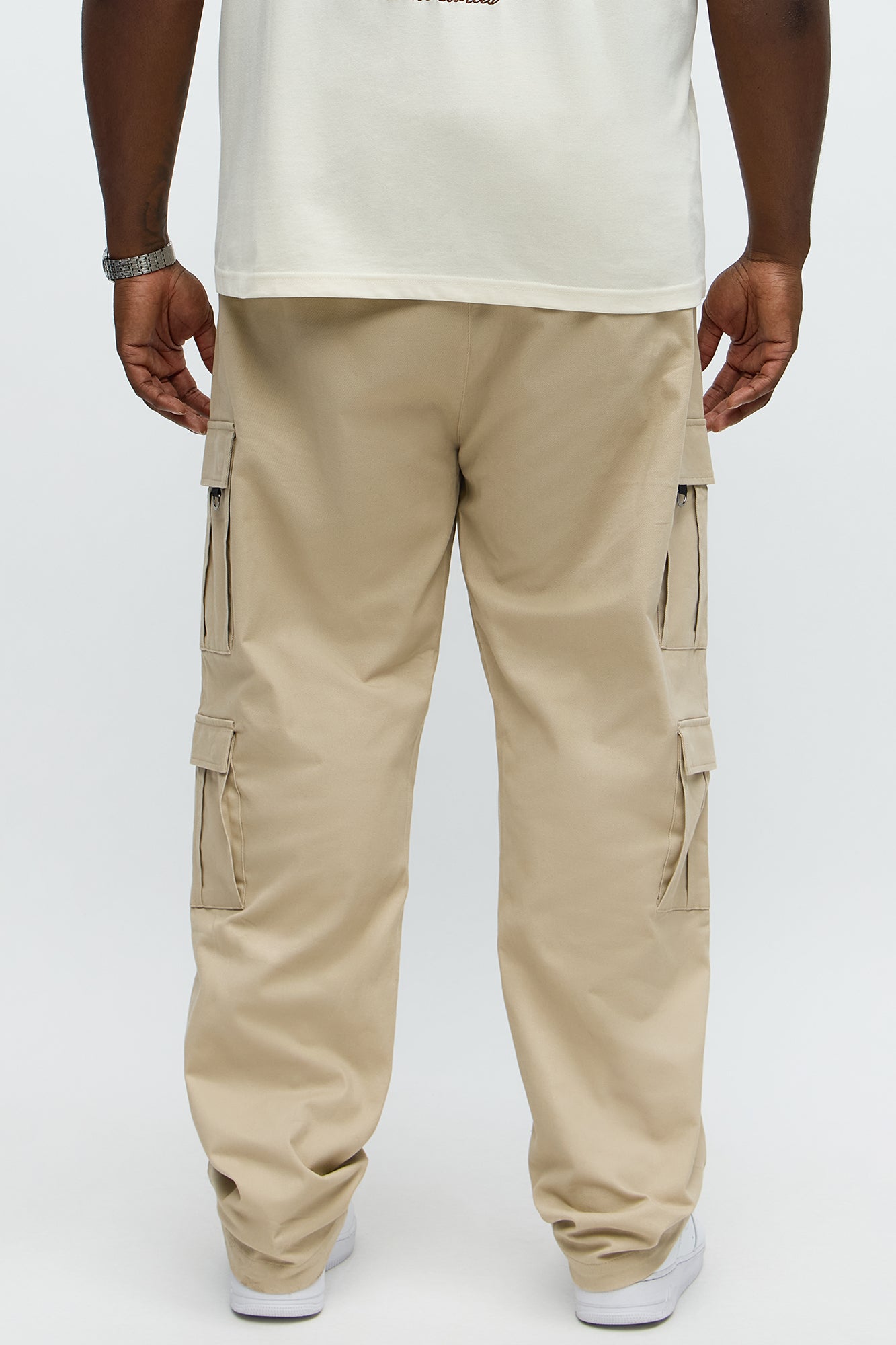 Slim Double It Cargo Pants - Khaki