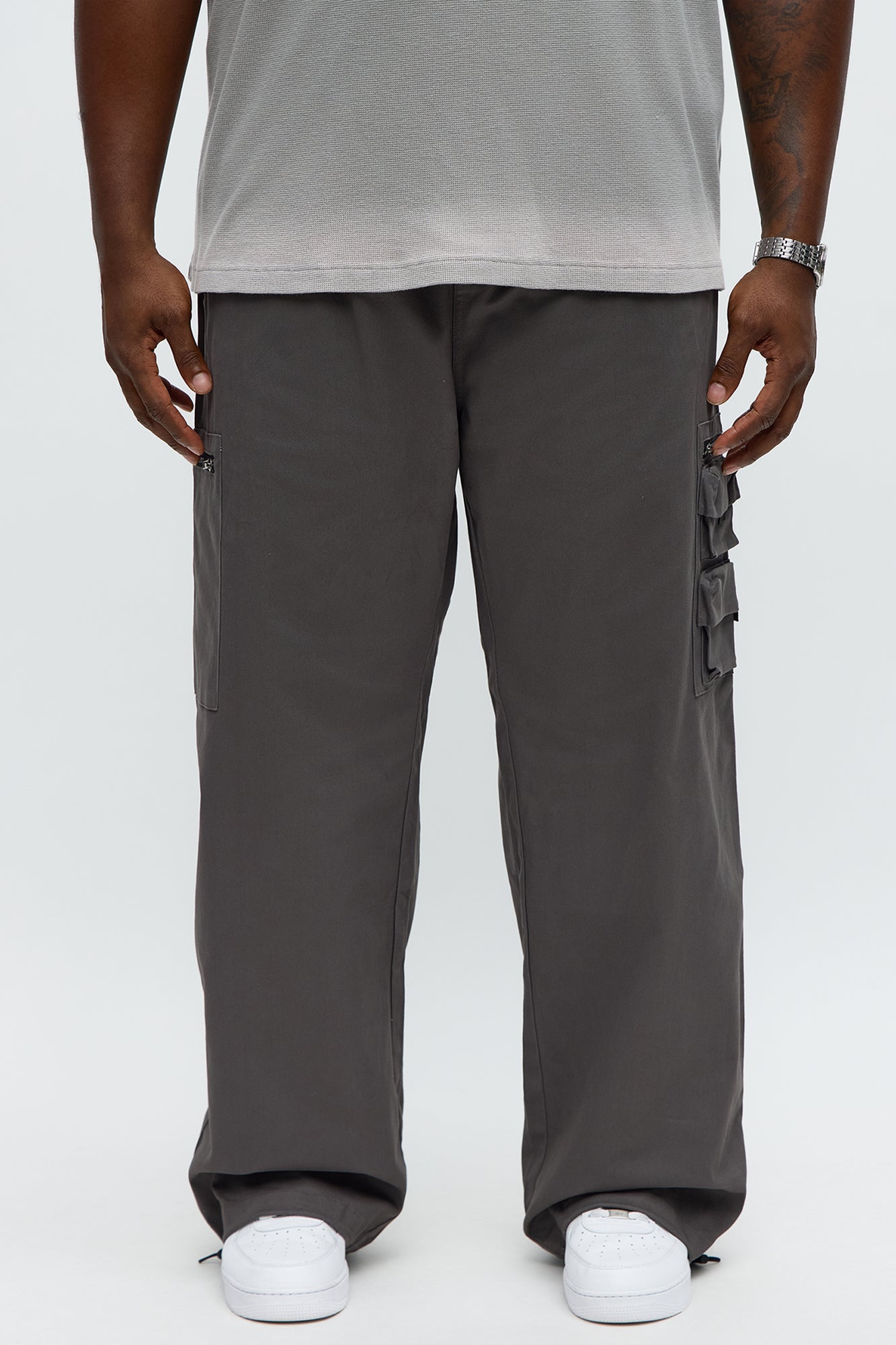 Straight Stay Busy Utility Pant - Charcoal
