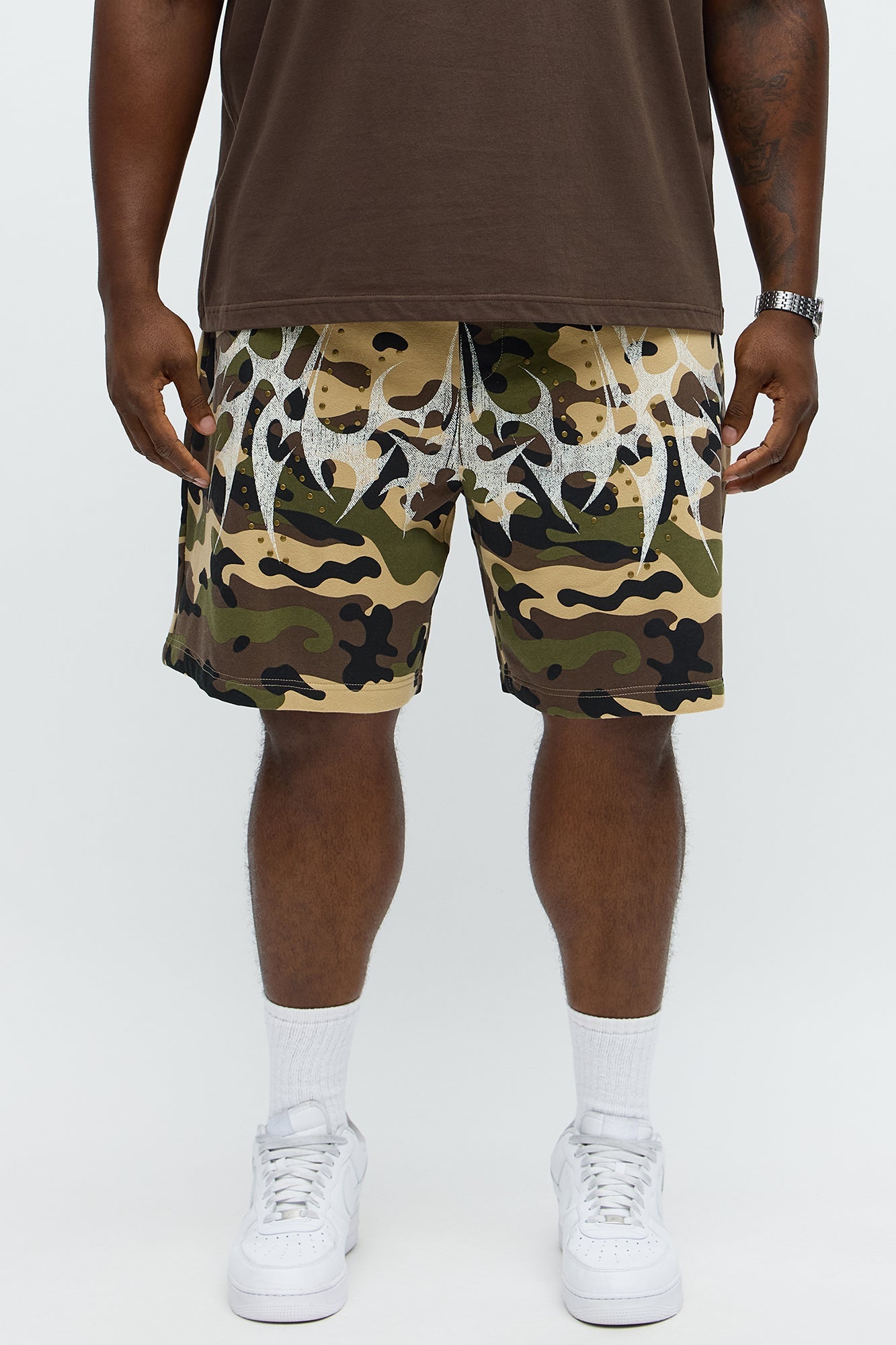 Metal Camo Sweatshort - Camouflage