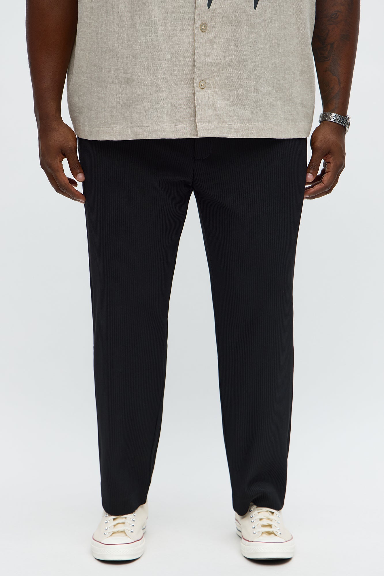 Show Up Slim Trousers - Black
